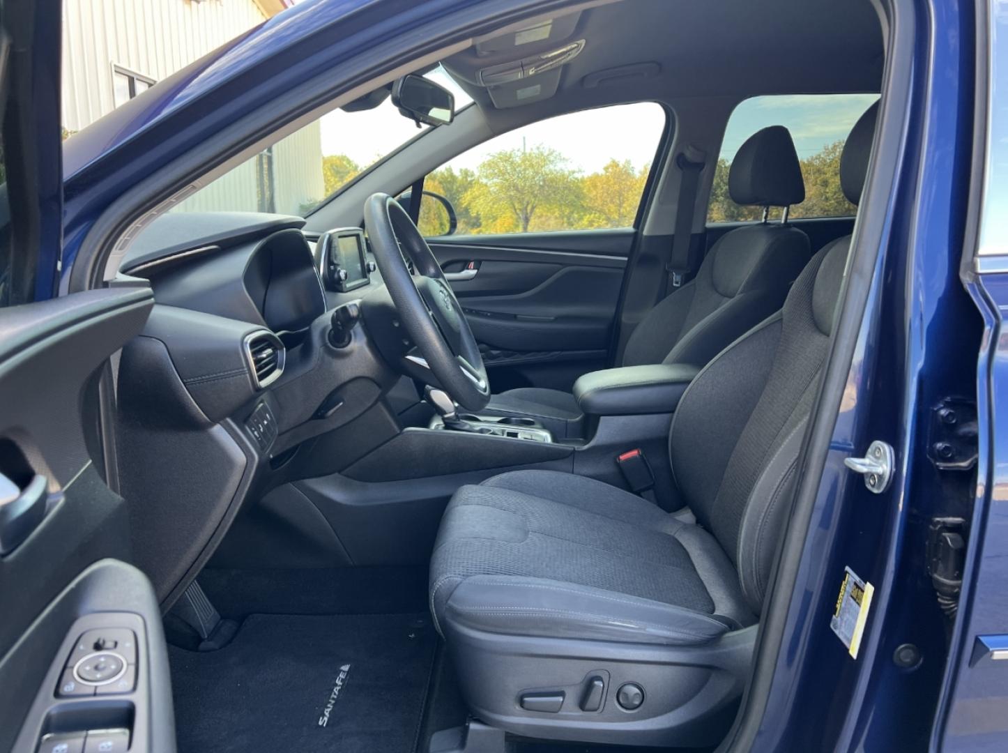 2019 BLUE /Gray Cloth HYUNDAI SANTA FE SEL (5NMS33AD2KH) with an 2.4L 4 Cyl. engine, Automatic transmission, located at 2990 Old Orchard Rd., Jackson, MO, 63755, 37.354214, -89.612106 - 2019 Hyundai Santa Fe SEL 86xxx miles Front Wheel Drive 2.4L 4 Cyl. Automatic Backup Camera Heated Seats Power Driver Seat Bluetooth Cruise Power Windows/Locks/Mirrors We have financing available and we accept trades! Fill out a credit application on our website or come by today! If you - Photo#13