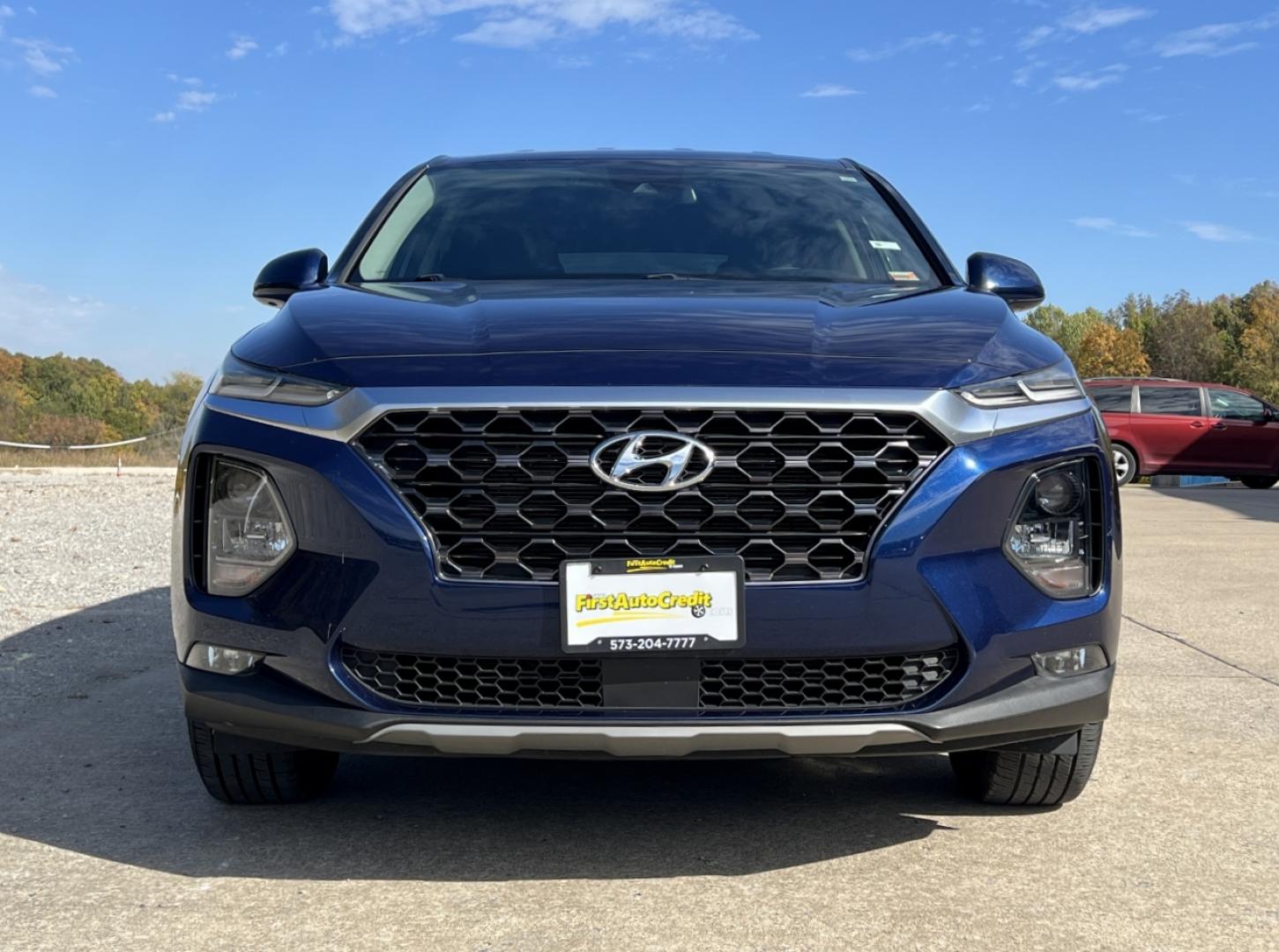 2019 BLUE /Gray Cloth HYUNDAI SANTA FE SEL (5NMS33AD2KH) with an 2.4L 4 Cyl. engine, Automatic transmission, located at 2990 Old Orchard Rd., Jackson, MO, 63755, 37.354214, -89.612106 - 2019 Hyundai Santa Fe SEL 86xxx miles Front Wheel Drive 2.4L 4 Cyl. Automatic Backup Camera Heated Seats Power Driver Seat Bluetooth Cruise Power Windows/Locks/Mirrors We have financing available and we accept trades! Fill out a credit application on our website or come by today! If you - Photo#11