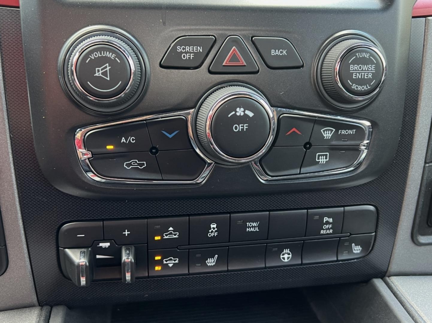 2015 GRAY /Black/Red Ram 1500 Rebel (1C6RR7YTXFS) with an HEMI 5.7L V8 engine, Automatic transmission, located at 506 S. Kingshighway, Cape Girardeau, MO, 63703, (573) 235-5000, 37.294991, -89.553635 - 2015 Ram 1500 Rebel 147xxx miles 4x4 5.7L V8 HEMI Automatic Backup Camera Power Driver Seat Heated Seats Heated Steering Wheel Bluetooth Remote Start Cruise Power Windows/Locks/Mirrors We have financing available and we accept trades! Fill out a credit application on our website or come - Photo#25