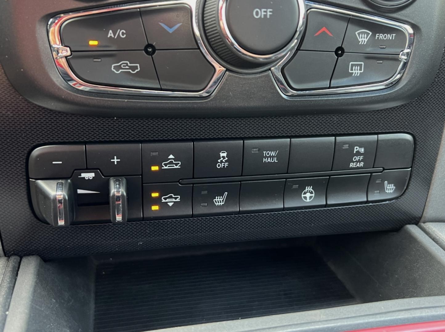 2015 GRAY /Black/Red Ram 1500 Rebel (1C6RR7YTXFS) with an HEMI 5.7L V8 engine, Automatic transmission, located at 506 S. Kingshighway, Cape Girardeau, MO, 63703, (573) 235-5000, 37.294991, -89.553635 - 2015 Ram 1500 Rebel 147xxx miles 4x4 5.7L V8 HEMI Automatic Backup Camera Power Driver Seat Heated Seats Heated Steering Wheel Bluetooth Remote Start Cruise Power Windows/Locks/Mirrors We have financing available and we accept trades! Fill out a credit application on our website or come - Photo#26