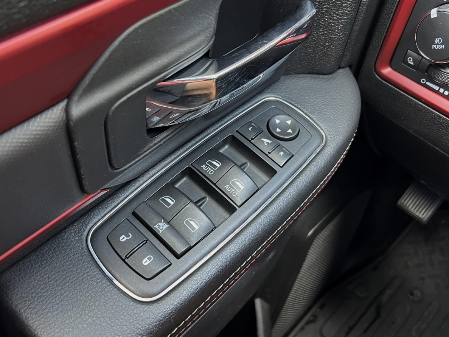 2015 GRAY /Black/Red Ram 1500 Rebel (1C6RR7YTXFS) with an HEMI 5.7L V8 engine, Automatic transmission, located at 506 S. Kingshighway, Cape Girardeau, MO, 63703, (573) 235-5000, 37.294991, -89.553635 - 2015 Ram 1500 Rebel 147xxx miles 4x4 5.7L V8 HEMI Automatic Backup Camera Power Driver Seat Heated Seats Heated Steering Wheel Bluetooth Remote Start Cruise Power Windows/Locks/Mirrors We have financing available and we accept trades! Fill out a credit application on our website or come - Photo#27