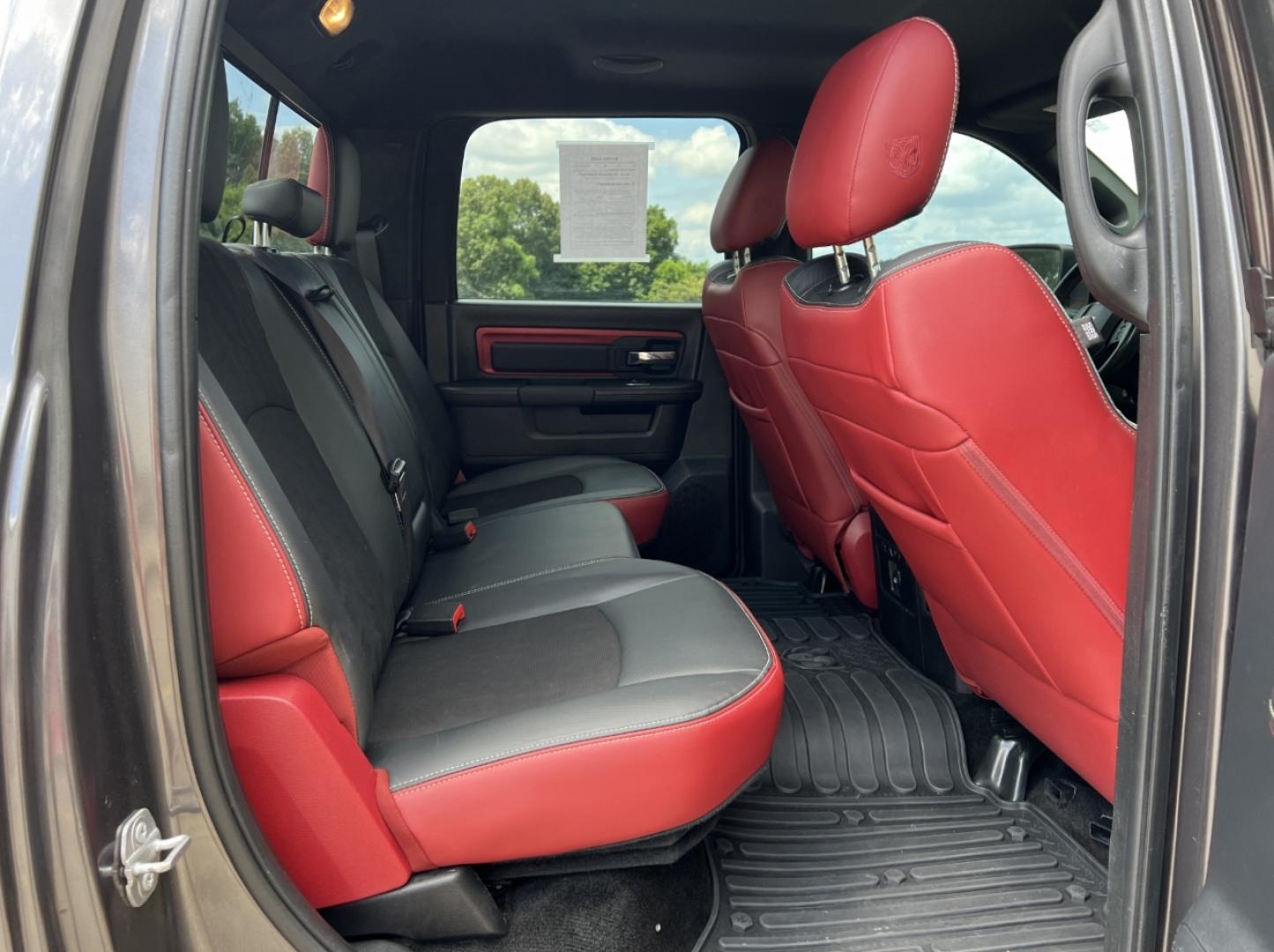 2015 GRAY /Black/Red Ram 1500 Rebel (1C6RR7YTXFS) with an HEMI 5.7L V8 engine, Automatic transmission, located at 506 S. Kingshighway, Cape Girardeau, MO, 63703, (573) 235-5000, 37.294991, -89.553635 - 2015 Ram 1500 Rebel 147xxx miles 4x4 5.7L V8 HEMI Automatic Backup Camera Power Driver Seat Heated Seats Heated Steering Wheel Bluetooth Remote Start Cruise Power Windows/Locks/Mirrors We have financing available and we accept trades! Fill out a credit application on our website or come - Photo#19