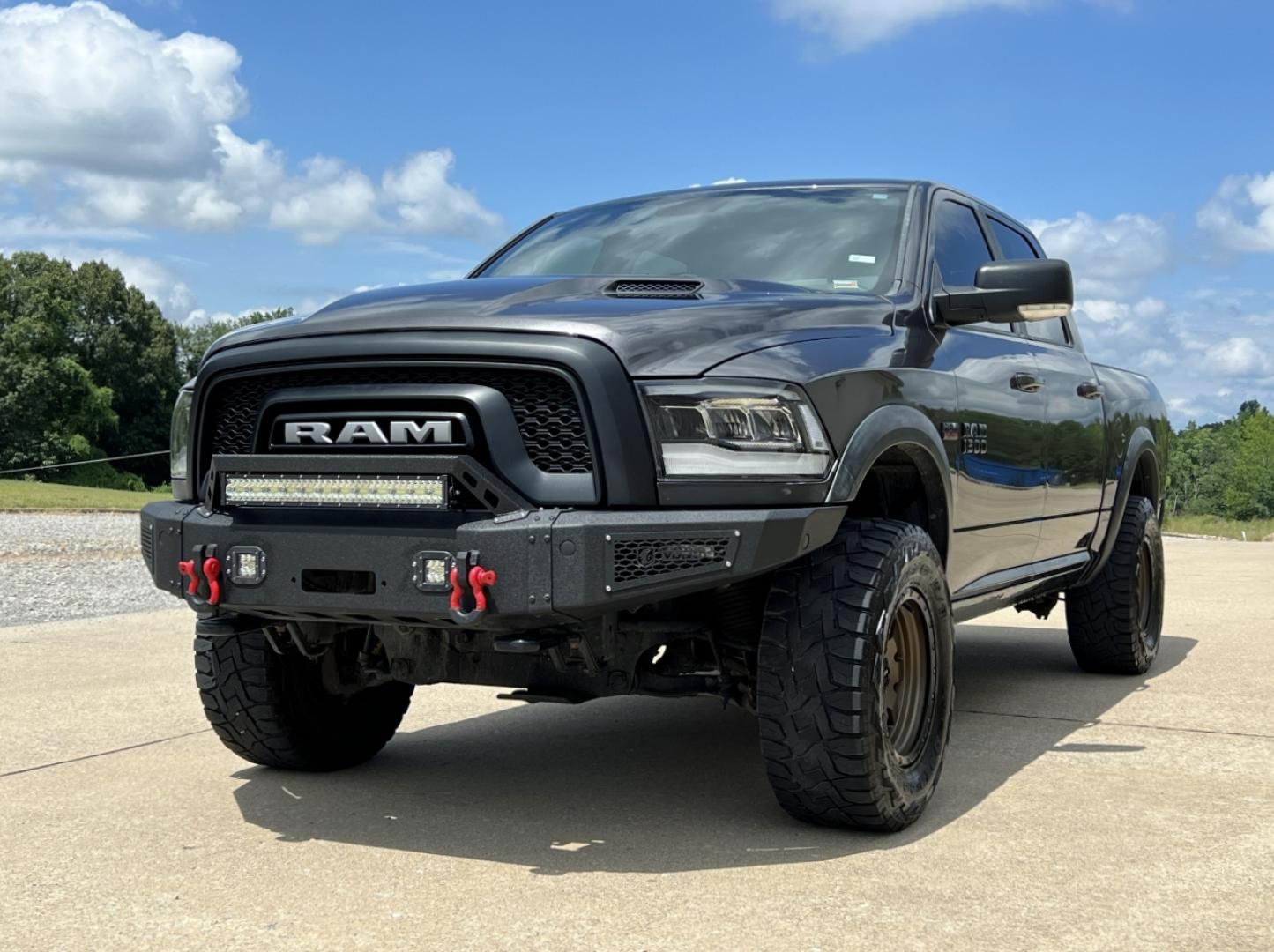 2015 GRAY /Black/Red Ram 1500 Rebel (1C6RR7YTXFS) with an HEMI 5.7L V8 engine, Automatic transmission, located at 506 S. Kingshighway, Cape Girardeau, MO, 63703, (573) 235-5000, 37.294991, -89.553635 - 2015 Ram 1500 Rebel 147xxx miles 4x4 5.7L V8 HEMI Automatic Backup Camera Power Driver Seat Heated Seats Heated Steering Wheel Bluetooth Remote Start Cruise Power Windows/Locks/Mirrors We have financing available and we accept trades! Fill out a credit application on our website or come - Photo#7