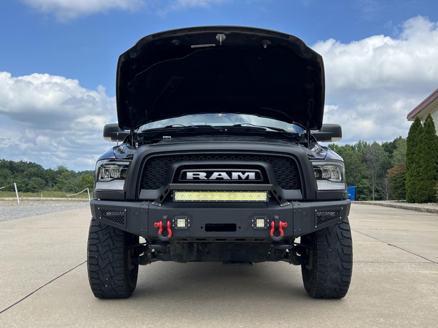 2015 GRAY /Black/Red Ram 1500 Rebel (1C6RR7YTXFS) with an HEMI 5.7L V8 engine, Automatic transmission, located at 506 S. Kingshighway, Cape Girardeau, MO, 63703, (573) 235-5000, 37.294991, -89.553635 - 2015 Ram 1500 Rebel 147xxx miles 4x4 5.7L V8 HEMI Automatic Backup Camera Power Driver Seat Heated Seats Heated Steering Wheel Bluetooth Remote Start Cruise Power Windows/Locks/Mirrors We have financing available and we accept trades! Fill out a credit application on our website or come - Photo#32