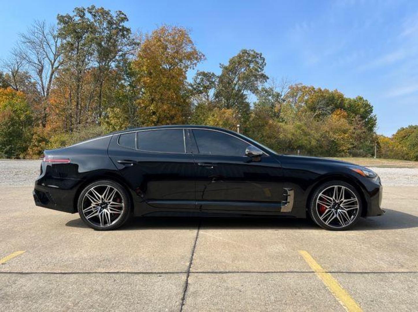 2023 BLACK /Black Leather KIA STINGER GT2 (KNAE55LCXP6) with an 3.3L V6 engine, Automatic transmission, located at 2990 Old Orchard Rd., Jackson, MO, 63755, 37.354214, -89.612106 - 2023 Kia Stinger GT2 1-Owner 32xxx miles Rear Wheel Drive 3.3L V6 Automatic Leather Navigation Backup Camera Sunroof Power/Heated/Cooled Seats Bluetooth Remote Start Cruise Power Windows/Locks/Mirrors We have financing available and we accept trades! Fill out a credit application on o - Photo#10