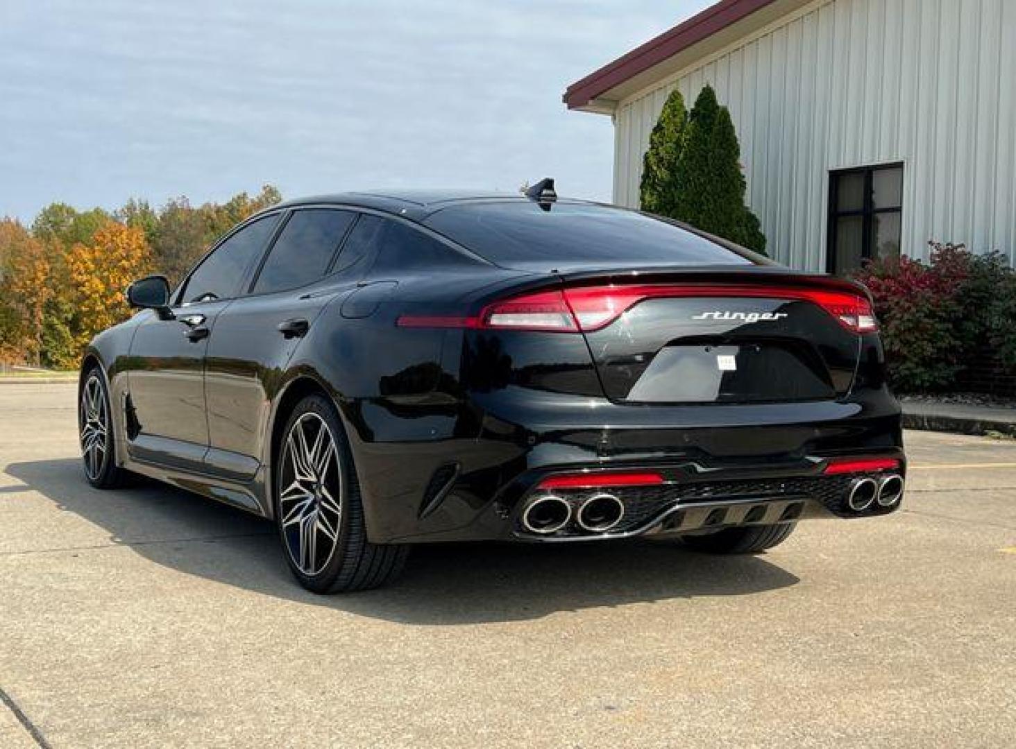 2023 BLACK /Black Leather KIA STINGER GT2 (KNAE55LCXP6) with an 3.3L V6 engine, Automatic transmission, located at 2990 Old Orchard Rd., Jackson, MO, 63755, 37.354214, -89.612106 - 2023 Kia Stinger GT2 1-Owner 32xxx miles Rear Wheel Drive 3.3L V6 Automatic Leather Navigation Backup Camera Sunroof Power/Heated/Cooled Seats Bluetooth Remote Start Cruise Power Windows/Locks/Mirrors We have financing available and we accept trades! Fill out a credit application on o - Photo#12