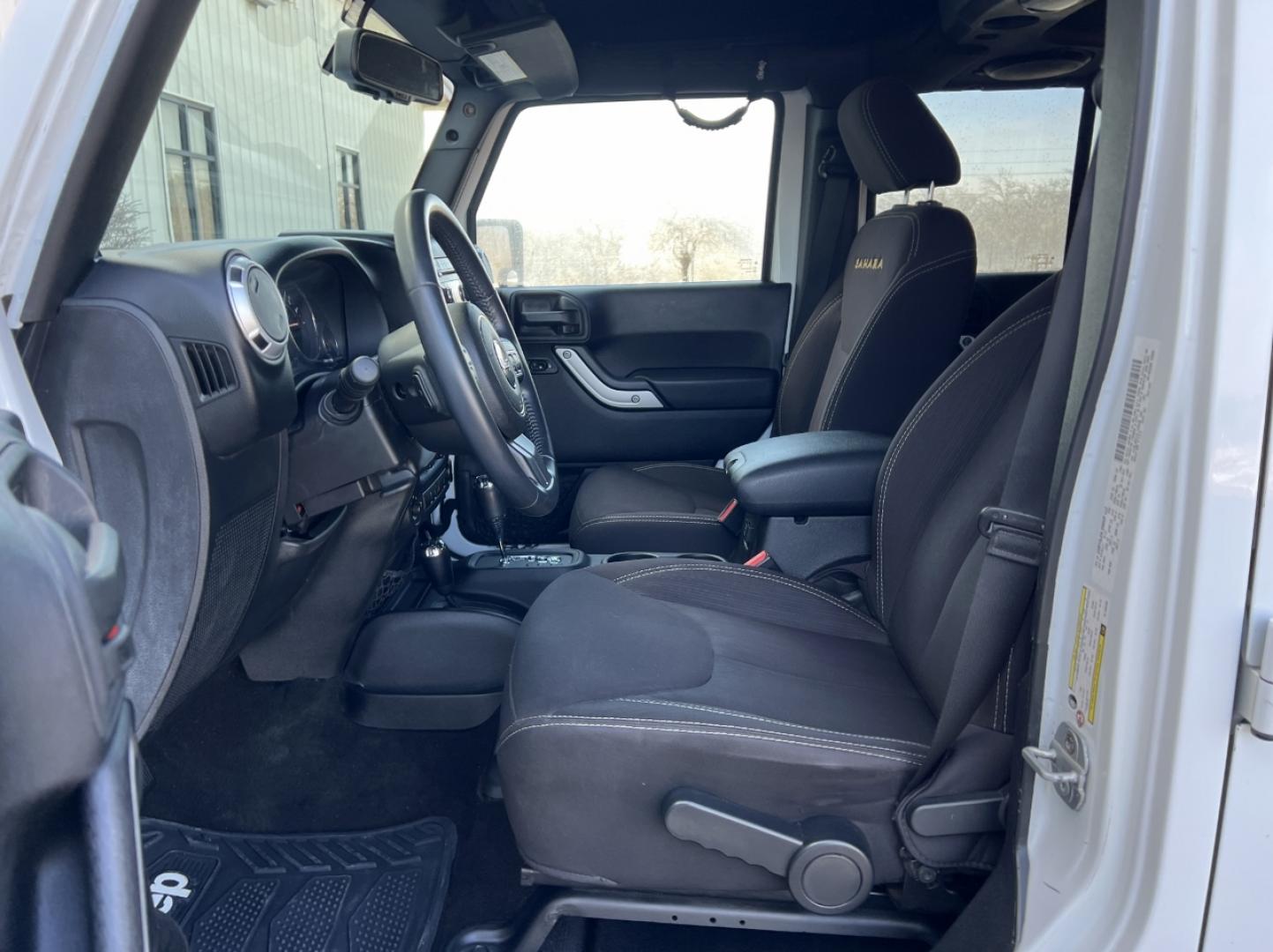 2014 WHITE /Black Cloth Jeep Wrangler Unlimited Sahara (1C4BJWEG1EL) with an 3.6L V6 engine, Automatic transmission, located at 2990 Old Orchard Rd., Jackson, MO, 63755, 37.354214, -89.612106 - 2014 Jeep Wrangler Unlimited Sahara Only 48xxx miles 4x4 3.6L V6 Automatic Local Trade-In 20" Wheels Cruise Power Windows/Locks/Mirrors We have financing available and we accept trades! Fill out a credit application on our website or come by today! If you have any questions, give us a call - Photo#11