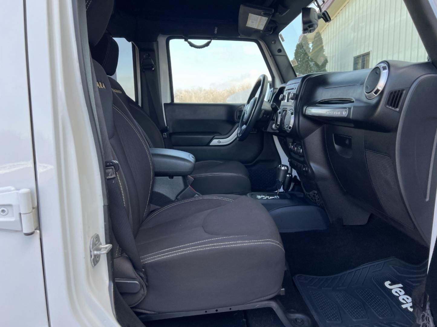 2014 WHITE /Black Cloth Jeep Wrangler Unlimited Sahara (1C4BJWEG1EL) with an 3.6L V6 engine, Automatic transmission, located at 2990 Old Orchard Rd., Jackson, MO, 63755, 37.354214, -89.612106 - 2014 Jeep Wrangler Unlimited Sahara Only 48xxx miles 4x4 3.6L V6 Automatic Local Trade-In 20" Wheels Cruise Power Windows/Locks/Mirrors We have financing available and we accept trades! Fill out a credit application on our website or come by today! If you have any questions, give us a call - Photo#13