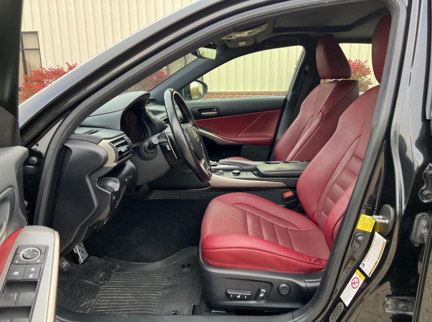 2018 BLACK /Red Leather LEXUS IS 350 (JTHCZ1D22J5) with an 3.5L V6 engine, Automatic transmission, located at 2990 Old Orchard Rd., Jackson, MO, 63755, 37.354214, -89.612106 - 2018 Lexus IS 350 112xxx miles All Wheel Drive 3.5L V6 Automatic Leather Navigation Backup Camera Power/Heated/Cooled Seats Heated Steering Wheel Sunroof Cruise Power Windows/Locks/Mirrors We have financing available and we accept trades! Fill out a credit application on our website or - Photo#15