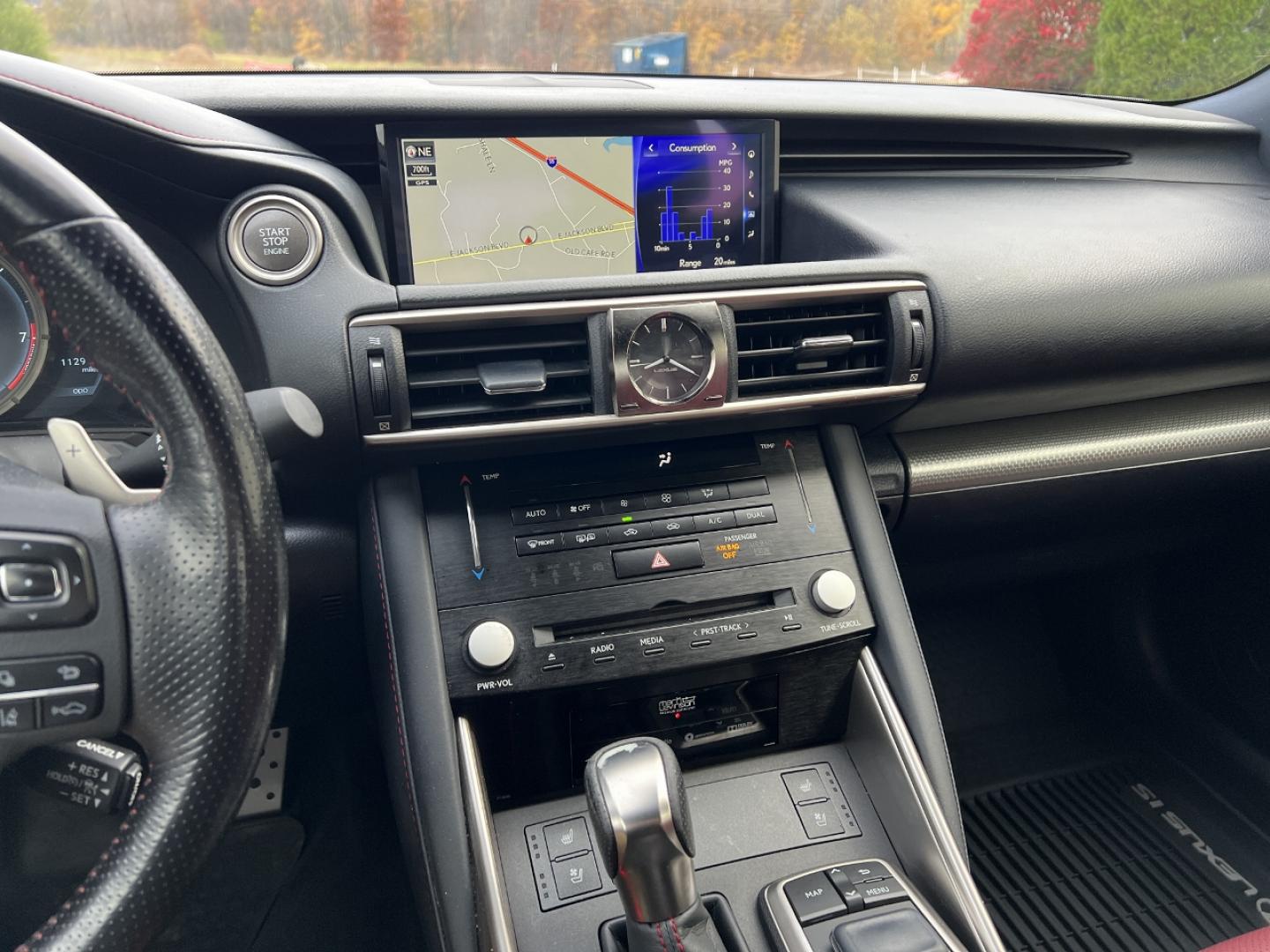 2018 BLACK /Red Leather LEXUS IS 350 (JTHCZ1D22J5) with an 3.5L V6 engine, Automatic transmission, located at 2990 Old Orchard Rd., Jackson, MO, 63755, 37.354214, -89.612106 - 2018 Lexus IS 350 112xxx miles All Wheel Drive 3.5L V6 Automatic Leather Navigation Backup Camera Power/Heated/Cooled Seats Heated Steering Wheel Sunroof Cruise Power Windows/Locks/Mirrors We have financing available and we accept trades! Fill out a credit application on our website or - Photo#29