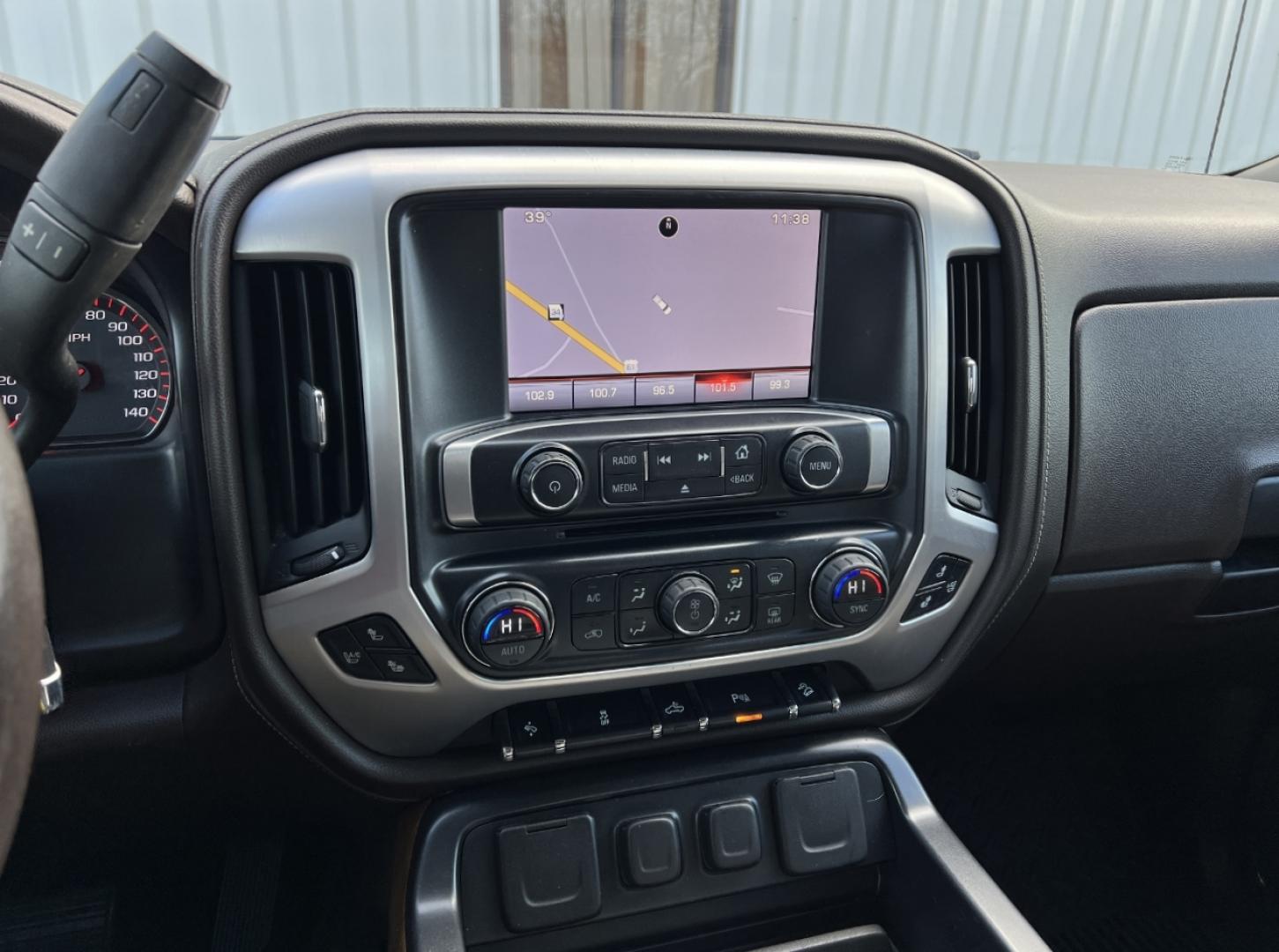 2015 BLACK /Tan Leather GMC SIERRA 1500 SLT (3GTU2VECXFG) with an 5.3L V8 engine, Automatic transmission, located at 2990 Old Orchard Rd., Jackson, MO, 63755, 37.354214, -89.612106 - 2015 GMC Sierra 1500 SLT 130xxx miles 4x4 5.3L V8 Automatic Leather Navigation Backup Camera Power/Heated/Cooled Seats Bluetooth 20" Wheels Cruise Power Windows/Locks/Mirrors We have financing available and we accept trades! Fill out a credit application on our website or come by today! - Photo#24
