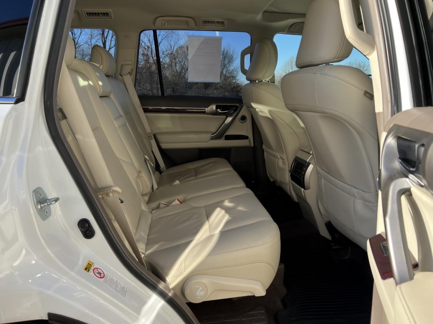 2014 WHITE /Tan Leather LEXUS GX 460 PREMIUM (JTJJM7FX7E5) with an 4.6L V6 engine, Automatic transmission, located at 2990 Old Orchard Rd., Jackson, MO, 63755, 37.354214, -89.612106 - 2014 Lexus GX 460 Premium Local 1-Owner 231xxx miles All Wheel Drive 4.6L V8 Automatic Leather 3rd Row Navigation Backup Camera Power/Heated/Cooled Seats Heated Rear Seats Heated Steering Wheel Sunroof Bluetooth Cruise Power Windows/Locks/Mirrors We have financing available and we a - Photo#21