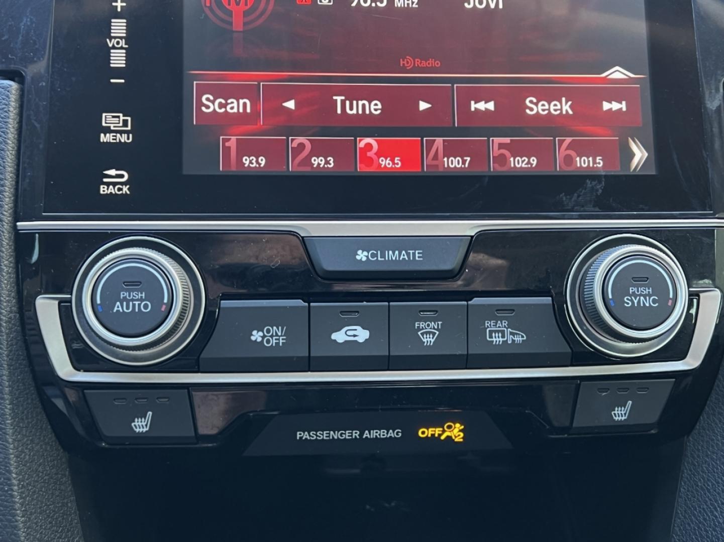 2017 RED /Black Cloth Honda Civic EX-T Sedan CVT (2HGFC1F31HH) with an 1.5L 4 Cyl. TURBO engine, CVT transmission, located at 2990 Old Orchard Rd., Jackson, MO, 63755, 37.354214, -89.612106 - 2017 Honda Civic EX-T Local 1-Owner 144xxx miles Front Wheel Drive 1.5L 4 Cyl. Automatic Backup Camera Heated Seats Sunroof Bluetooth Cruise Remote Start Power Windows/Locks/Mirrors We have financing available and we accept trades! Fill out a credit application on our website or come by - Photo#3