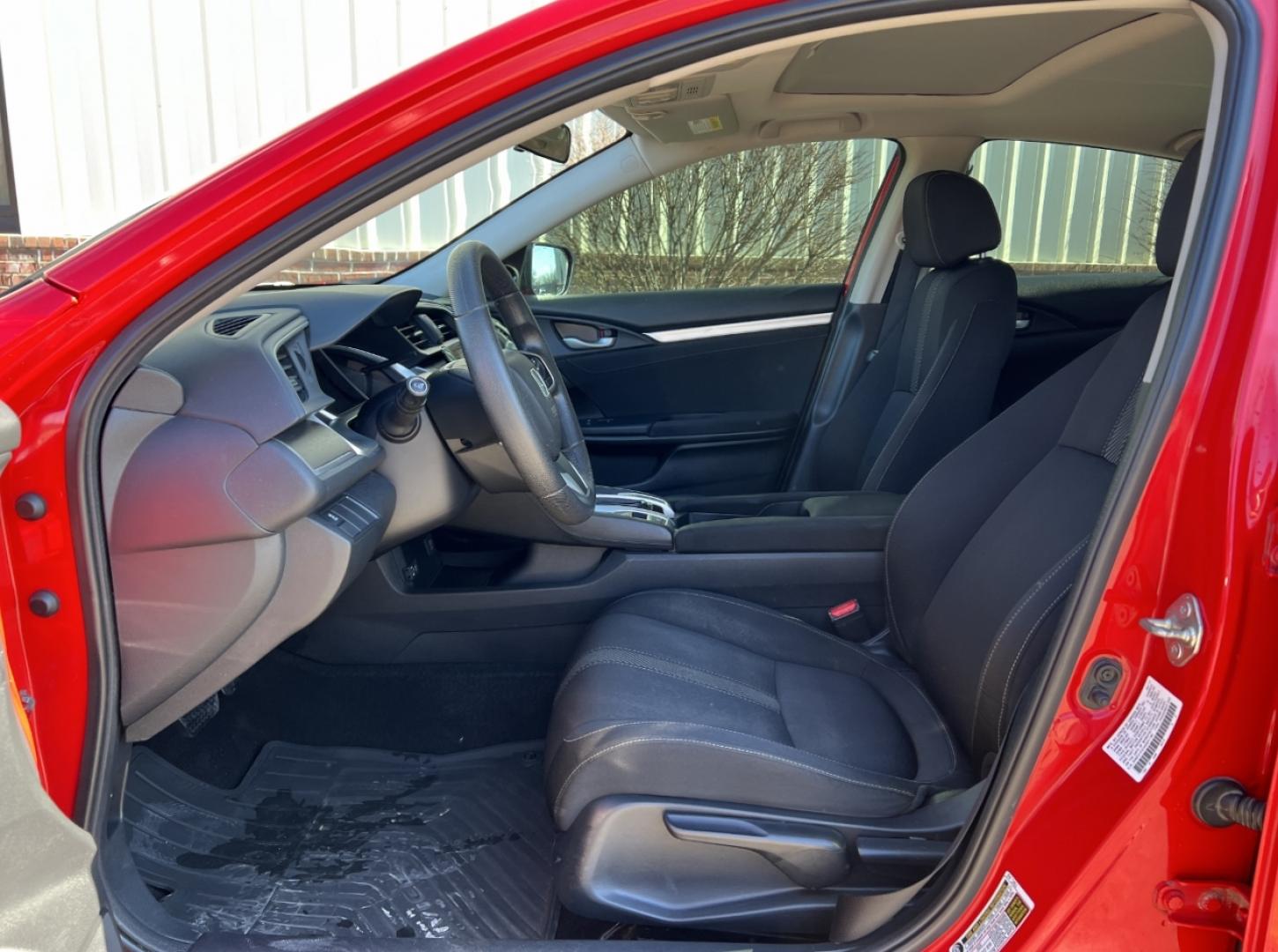 2017 RED /Black Cloth Honda Civic EX-T Sedan CVT (2HGFC1F31HH) with an 1.5L 4 Cyl. TURBO engine, CVT transmission, located at 2990 Old Orchard Rd., Jackson, MO, 63755, 37.354214, -89.612106 - 2017 Honda Civic EX-T Local 1-Owner 144xxx miles Front Wheel Drive 1.5L 4 Cyl. Automatic Backup Camera Heated Seats Sunroof Bluetooth Cruise Remote Start Power Windows/Locks/Mirrors We have financing available and we accept trades! Fill out a credit application on our website or come by - Photo#14
