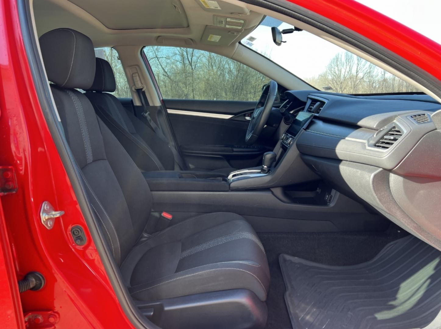 2017 RED /Black Cloth Honda Civic EX-T Sedan CVT (2HGFC1F31HH) with an 1.5L 4 Cyl. TURBO engine, CVT transmission, located at 2990 Old Orchard Rd., Jackson, MO, 63755, 37.354214, -89.612106 - 2017 Honda Civic EX-T Local 1-Owner 144xxx miles Front Wheel Drive 1.5L 4 Cyl. Automatic Backup Camera Heated Seats Sunroof Bluetooth Cruise Remote Start Power Windows/Locks/Mirrors We have financing available and we accept trades! Fill out a credit application on our website or come by - Photo#16