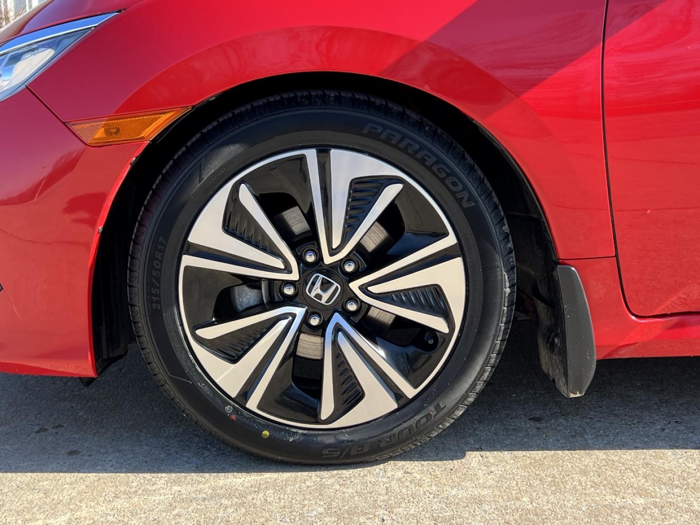 2017 RED /Black Cloth Honda Civic EX-T Sedan CVT (2HGFC1F31HH) with an 1.5L 4 Cyl. TURBO engine, CVT transmission, located at 2990 Old Orchard Rd., Jackson, MO, 63755, 37.354214, -89.612106 - 2017 Honda Civic EX-T Local 1-Owner 144xxx miles Front Wheel Drive 1.5L 4 Cyl. Automatic Backup Camera Heated Seats Sunroof Bluetooth Cruise Remote Start Power Windows/Locks/Mirrors We have financing available and we accept trades! Fill out a credit application on our website or come by - Photo#35