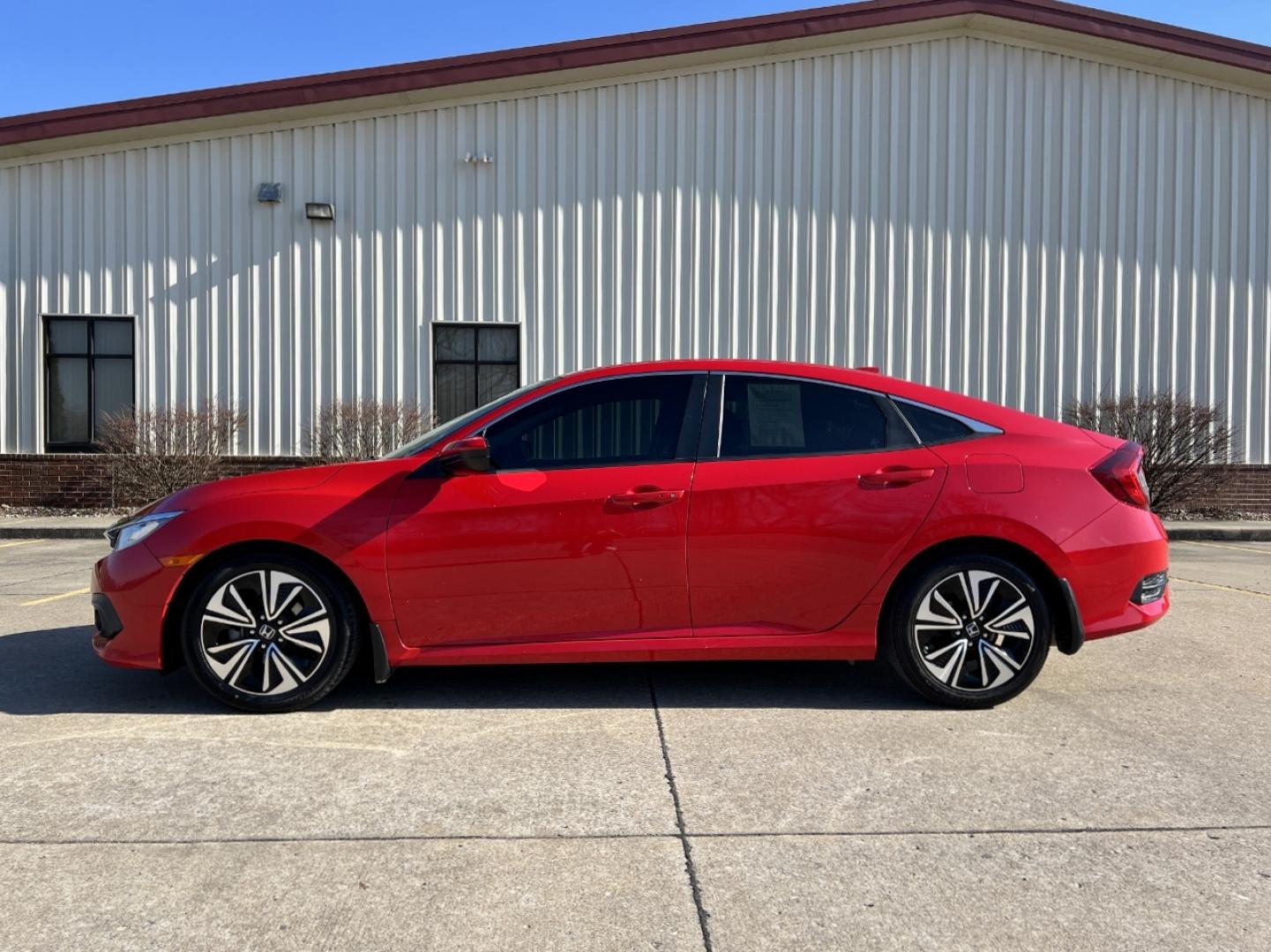 2017 RED /Black Cloth Honda Civic EX-T Sedan CVT (2HGFC1F31HH) with an 1.5L 4 Cyl. TURBO engine, CVT transmission, located at 2990 Old Orchard Rd., Jackson, MO, 63755, 37.354214, -89.612106 - 2017 Honda Civic EX-T Local 1-Owner 144xxx miles Front Wheel Drive 1.5L 4 Cyl. Automatic Backup Camera Heated Seats Sunroof Bluetooth Cruise Remote Start Power Windows/Locks/Mirrors We have financing available and we accept trades! Fill out a credit application on our website or come by - Photo#7