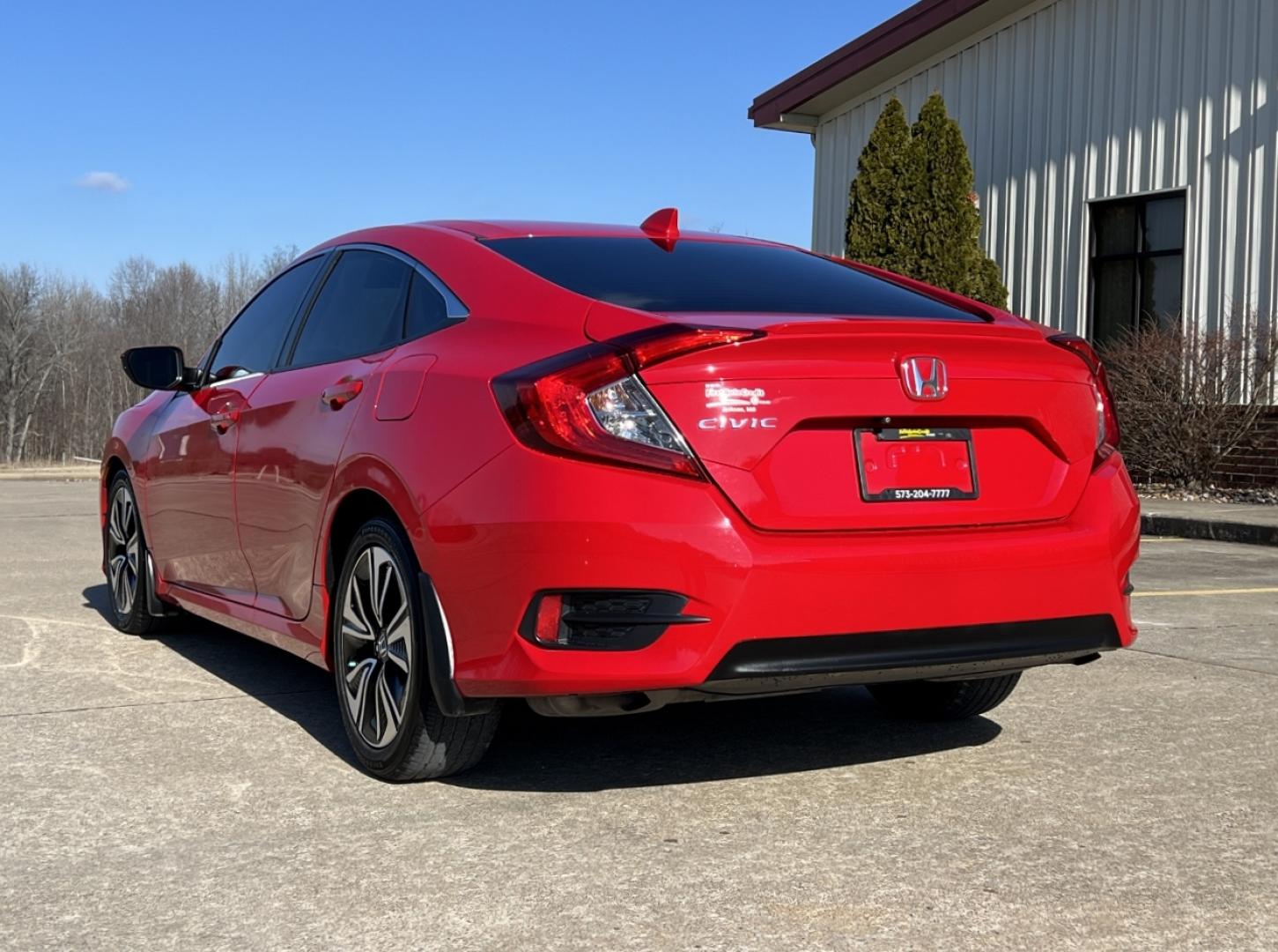 2017 RED /Black Cloth Honda Civic EX-T Sedan CVT (2HGFC1F31HH) with an 1.5L 4 Cyl. TURBO engine, CVT transmission, located at 2990 Old Orchard Rd., Jackson, MO, 63755, 37.354214, -89.612106 - 2017 Honda Civic EX-T Local 1-Owner 144xxx miles Front Wheel Drive 1.5L 4 Cyl. Automatic Backup Camera Heated Seats Sunroof Bluetooth Cruise Remote Start Power Windows/Locks/Mirrors We have financing available and we accept trades! Fill out a credit application on our website or come by - Photo#10