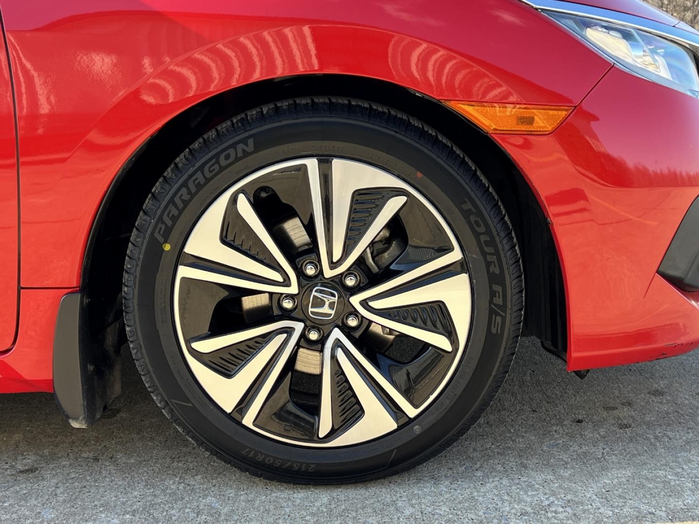 2017 RED /Black Cloth Honda Civic EX-T Sedan CVT (2HGFC1F31HH) with an 1.5L 4 Cyl. TURBO engine, CVT transmission, located at 2990 Old Orchard Rd., Jackson, MO, 63755, 37.354214, -89.612106 - 2017 Honda Civic EX-T Local 1-Owner 144xxx miles Front Wheel Drive 1.5L 4 Cyl. Automatic Backup Camera Heated Seats Sunroof Bluetooth Cruise Remote Start Power Windows/Locks/Mirrors We have financing available and we accept trades! Fill out a credit application on our website or come by - Photo#39