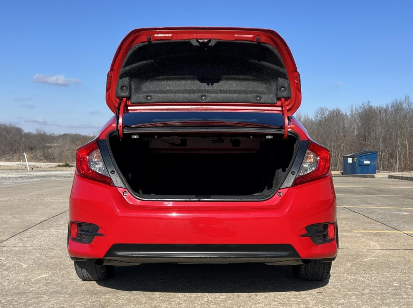 2017 RED /Black Cloth Honda Civic EX-T Sedan CVT (2HGFC1F31HH) with an 1.5L 4 Cyl. TURBO engine, CVT transmission, located at 2990 Old Orchard Rd., Jackson, MO, 63755, 37.354214, -89.612106 - 2017 Honda Civic EX-T Local 1-Owner 144xxx miles Front Wheel Drive 1.5L 4 Cyl. Automatic Backup Camera Heated Seats Sunroof Bluetooth Cruise Remote Start Power Windows/Locks/Mirrors We have financing available and we accept trades! Fill out a credit application on our website or come by - Photo#19