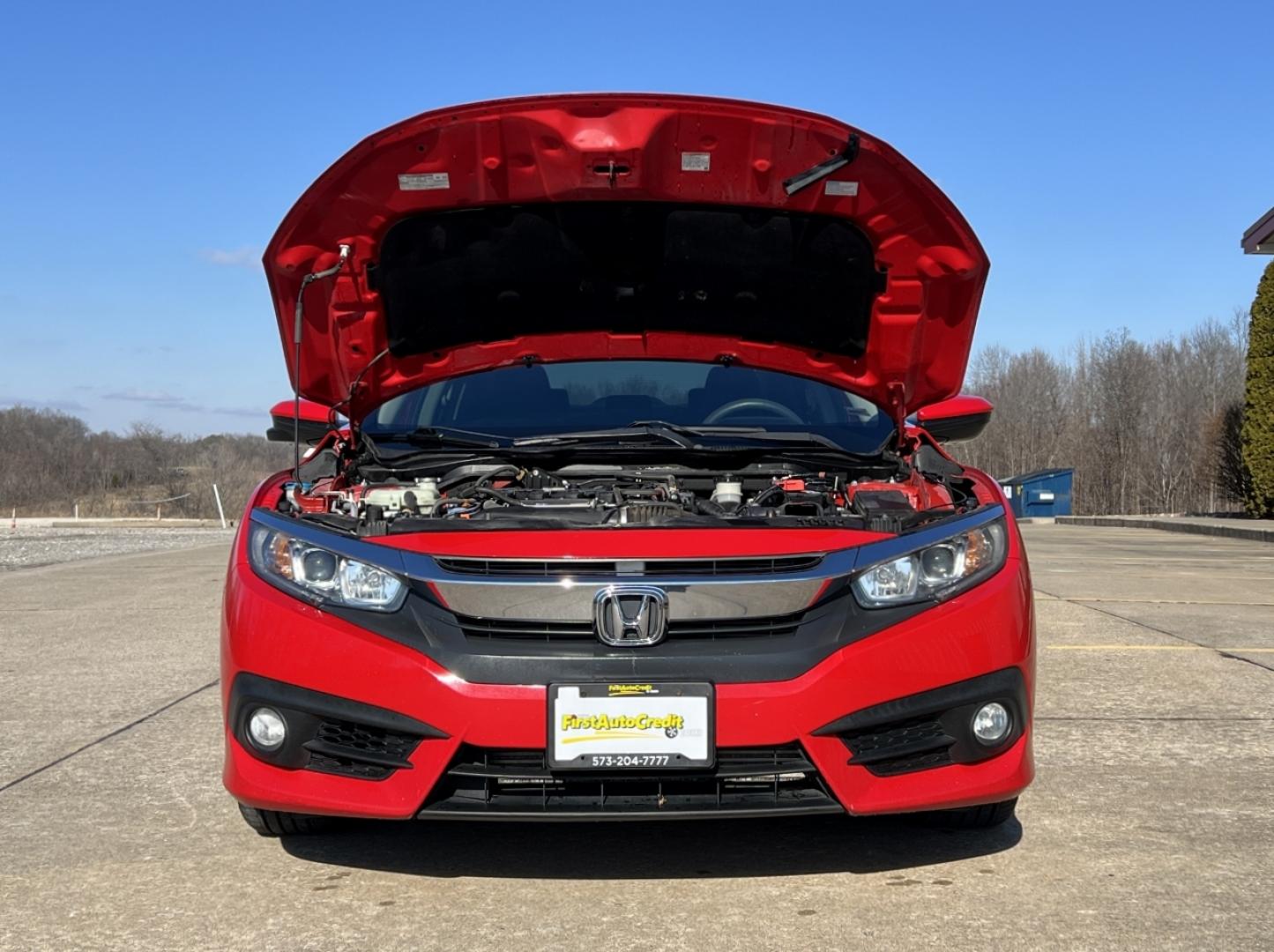 2017 RED /Black Cloth Honda Civic EX-T Sedan CVT (2HGFC1F31HH) with an 1.5L 4 Cyl. TURBO engine, CVT transmission, located at 2990 Old Orchard Rd., Jackson, MO, 63755, 37.354214, -89.612106 - 2017 Honda Civic EX-T Local 1-Owner 144xxx miles Front Wheel Drive 1.5L 4 Cyl. Automatic Backup Camera Heated Seats Sunroof Bluetooth Cruise Remote Start Power Windows/Locks/Mirrors We have financing available and we accept trades! Fill out a credit application on our website or come by - Photo#33