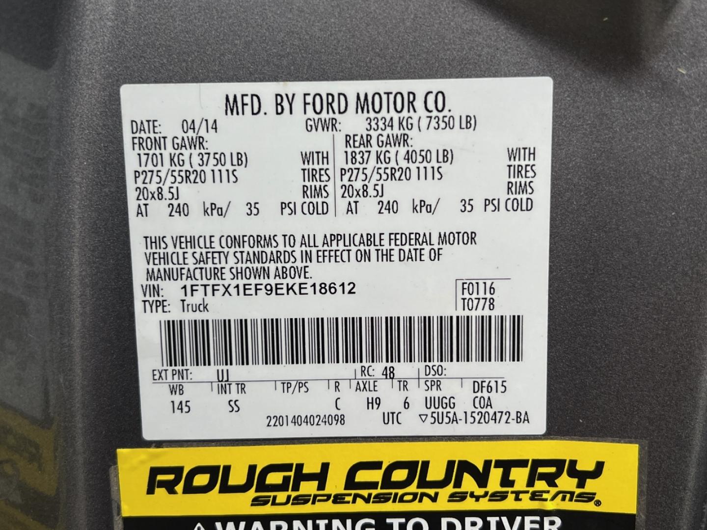 2014 SILVER /Black Cloth FORD F150 STX (1FTFX1EF9EK) with an 5.0L V8 engine, Automatic transmission, located at 2990 Old Orchard Rd., Jackson, MO, 63755, 37.354214, -89.612106 - 2014 Ford F150 STX 163xxx miles 4x4 5.0L V8 Automatic Cruise Power Windows/Locks/Mirrors We have financing available and we accept trades! Fill out a credit application on our website or come by today! If you have any questions, give us a call at (573) 204-7777 or visit our website at firsta - Photo#44