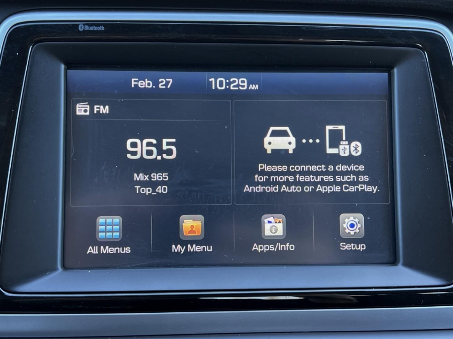 2019 WHITE /Black Cloth HYUNDAI SONATA SE (5NPE24AF4KH) with an 2.4L 4 Cyl. engine, Automatic transmission, located at 2990 Old Orchard Rd., Jackson, MO, 63755, 37.354214, -89.612106 - 2019 Hyundai Sonata SE 111xxx miles Front Wheel Drive 2.4L 4 Cyl. Automatic Backup Camera Bluetooth Cruise Power Windows/Locks/Mirrors We have financing available and we accept trades! Fill out a credit application on our website or come by today! If you have any questions, give us a call - Photo#22
