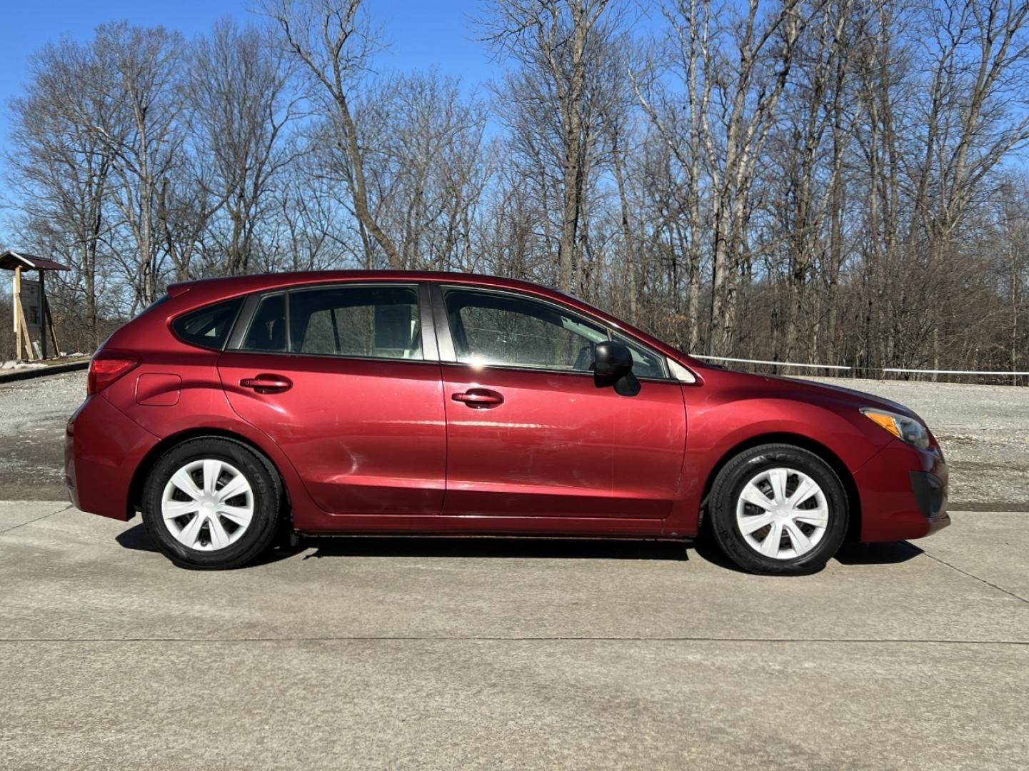 2013 MAROON /Black Cloth SUBARU IMPREZA (JF1GPAA62D2) with an 2.0L 4 Cyl. engine, Continuously Variable transmission, located at 2990 Old Orchard Rd., Jackson, MO, 63755, 37.354214, -89.612106 - 2013 Subaru Impreza 124xxx miles All Wheel Drive 2.0L 4 Cyl. Automatic Cruise Power Windows/Locks/Mirrors We have financing available and we accept trades! Fill out a credit application on our website or come by today! If you have any questions, give us a call at (573) 204-7777 or visit our - Photo#4
