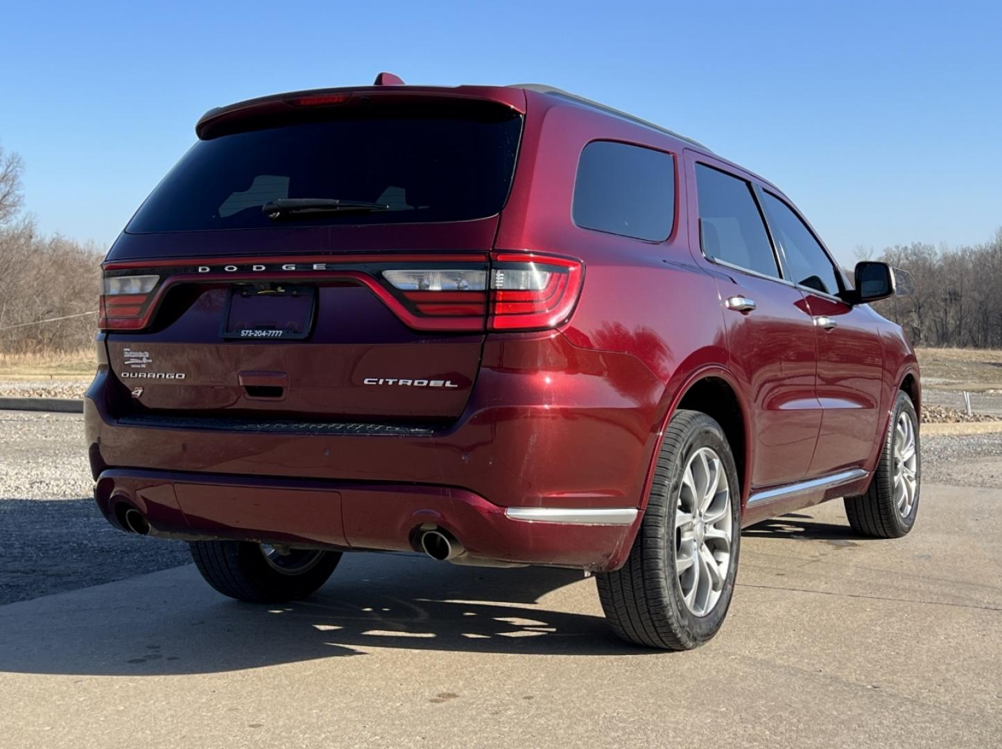2018 MAROON /Black Leather Dodge Durango Citadel AWD (1C4RDJEG8JC) with an 3.6L V6 engine, Automatic transmission, located at 2990 Old Orchard Rd., Jackson, MO, 63755, 37.354214, -89.612106 - 2018 Dodge Durango Citadel 131xxx miles All Wheel Drive 3.6L V6 Automatic Leather 3rd Row Navigation Rear Entertainment Backup Camera Sunroof Power/Heated/Cooled Seats Heated Rear Seats Heated Steering Wheel Bluetooth Remote Start Cruise Power Windows/Locks/Mirrors We have financin - Photo#13