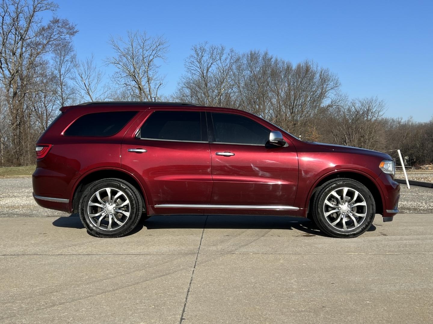 2018 MAROON /Black Leather Dodge Durango Citadel AWD (1C4RDJEG8JC) with an 3.6L V6 engine, Automatic transmission, located at 2990 Old Orchard Rd., Jackson, MO, 63755, 37.354214, -89.612106 - 2018 Dodge Durango Citadel 131xxx miles All Wheel Drive 3.6L V6 Automatic Leather 3rd Row Navigation Rear Entertainment Backup Camera Sunroof Power/Heated/Cooled Seats Heated Rear Seats Heated Steering Wheel Bluetooth Remote Start Cruise Power Windows/Locks/Mirrors We have financin - Photo#12