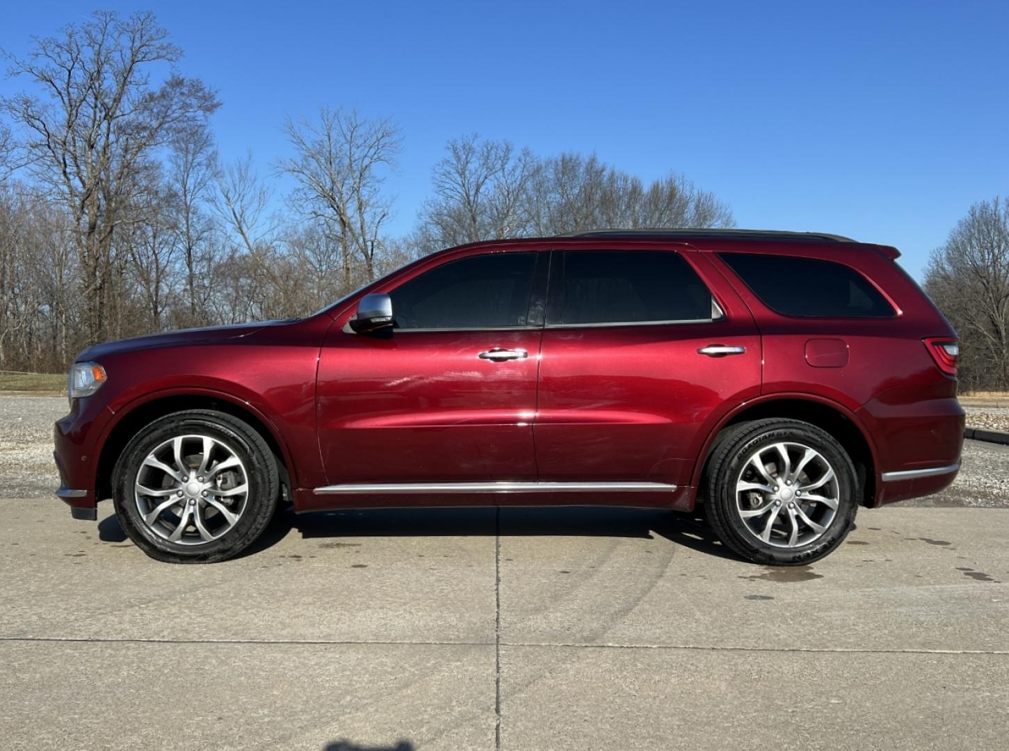 2018 MAROON /Black Leather Dodge Durango Citadel AWD (1C4RDJEG8JC) with an 3.6L V6 engine, Automatic transmission, located at 2990 Old Orchard Rd., Jackson, MO, 63755, 37.354214, -89.612106 - 2018 Dodge Durango Citadel 131xxx miles All Wheel Drive 3.6L V6 Automatic Leather 3rd Row Navigation Rear Entertainment Backup Camera Sunroof Power/Heated/Cooled Seats Heated Rear Seats Heated Steering Wheel Bluetooth Remote Start Cruise Power Windows/Locks/Mirrors We have financin - Photo#11