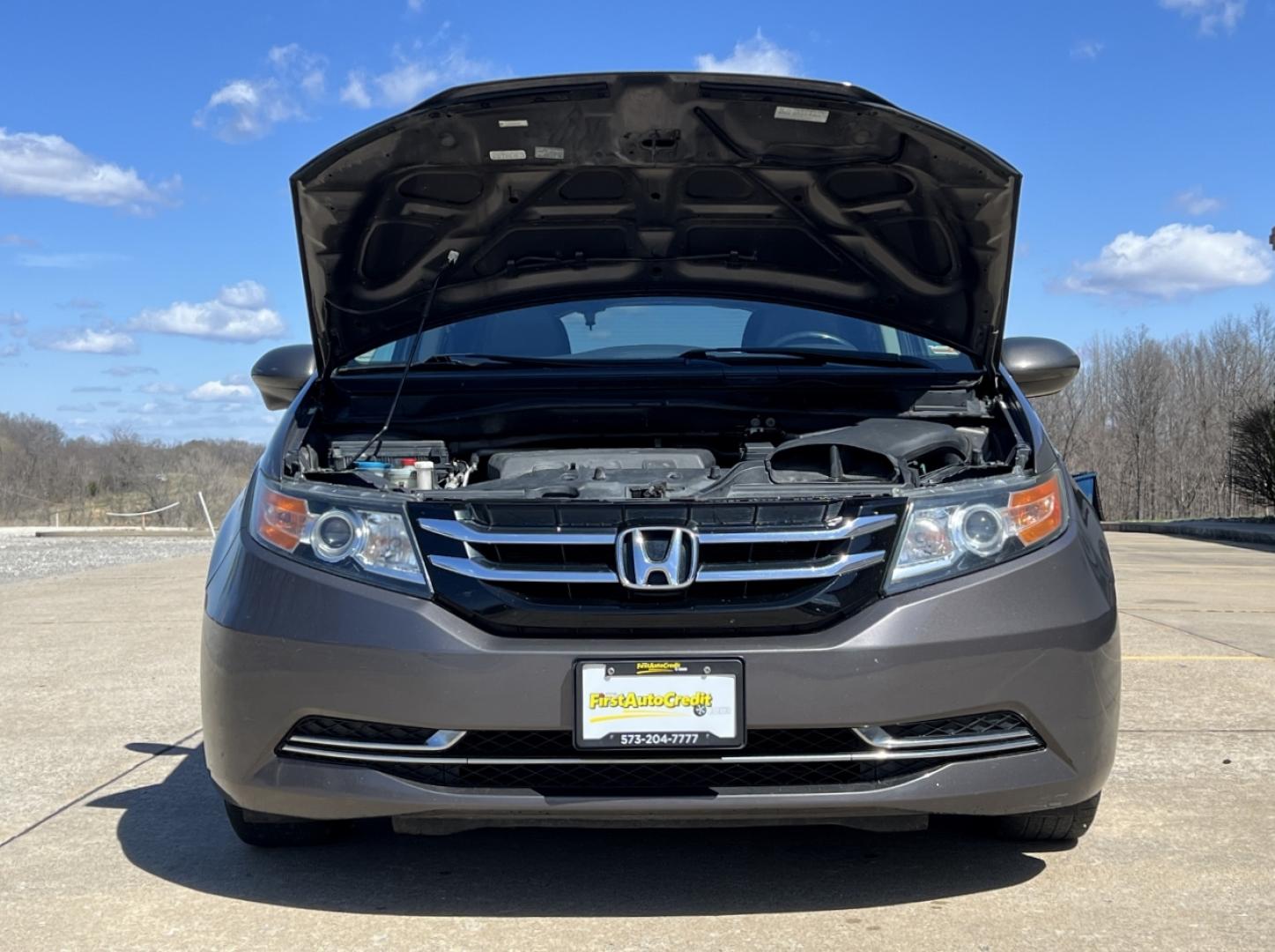 2016 GREY /Gray Leather HONDA ODYSSEY EXL (5FNRL5H60GB) with an 3.5L V6 engine, Automatic transmission, located at 2990 Old Orchard Rd., Jackson, MO, 63755, 37.354214, -89.612106 - 2016 Honda Odyssey EX-L 1-Owner 178xxx miles Front Wheel Drive 3.5L V6 Automatic Leather 3rd Row Power/Heated Seats Backup Camera Sunroof Bluetooth Cruise Power Windows/Locks/Mirrors We have financing available and we accept trades! Fill out a credit application on our website or come - Photo#35