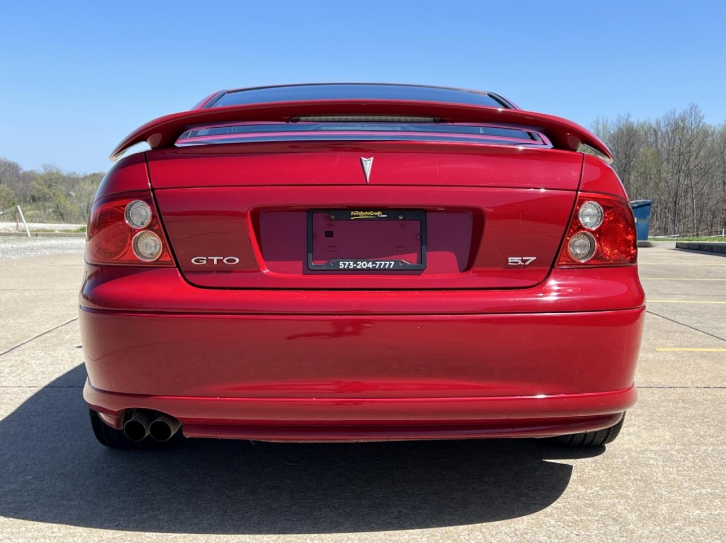 2004 RED /Black Leather PONTIAC GTO (6G2VX12G84L) with an 5.7L V8 engine, Automatic transmission, located at 2990 Old Orchard Rd., Jackson, MO, 63755, 37.354214, -89.612106 - 2004 Pontiac GTO Only 88xxx miles Rear Wheel Drive 5.7L V8 Automatic Leather Power Seats Cruise Power Windows/Mirrors We have financing available and we accept trades! Fill out a credit application on our website or come by today! If you have any questions, give us a call at (573) 204-7777 - Photo#8