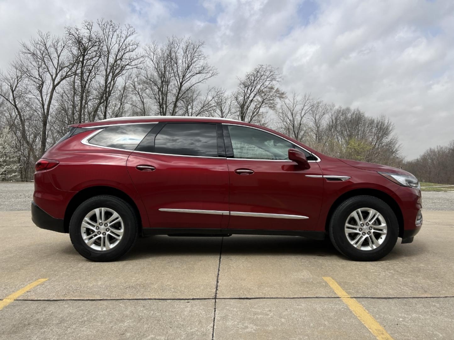 2019 MAROON /Gray Leather BUICK ENCLAVE ESSENCE (5GAERBKWXKJ) with an 3.6L V6 engine, Automatic transmission, located at 2990 Old Orchard Rd., Jackson, MO, 63755, 37.354214, -89.612106 - 2019 Buick Enclave Essence 1-Owner 95xxx miles Front Wheel Drive 3.6L V6 Automatic Leather 3rd Row Navigation Power/Heated Seats Backup Camera Bluetooth Cruise Power Windows/Locks/Mirrors We have financing available and we accept trades! Fill out a credit application on our website or - Photo#8