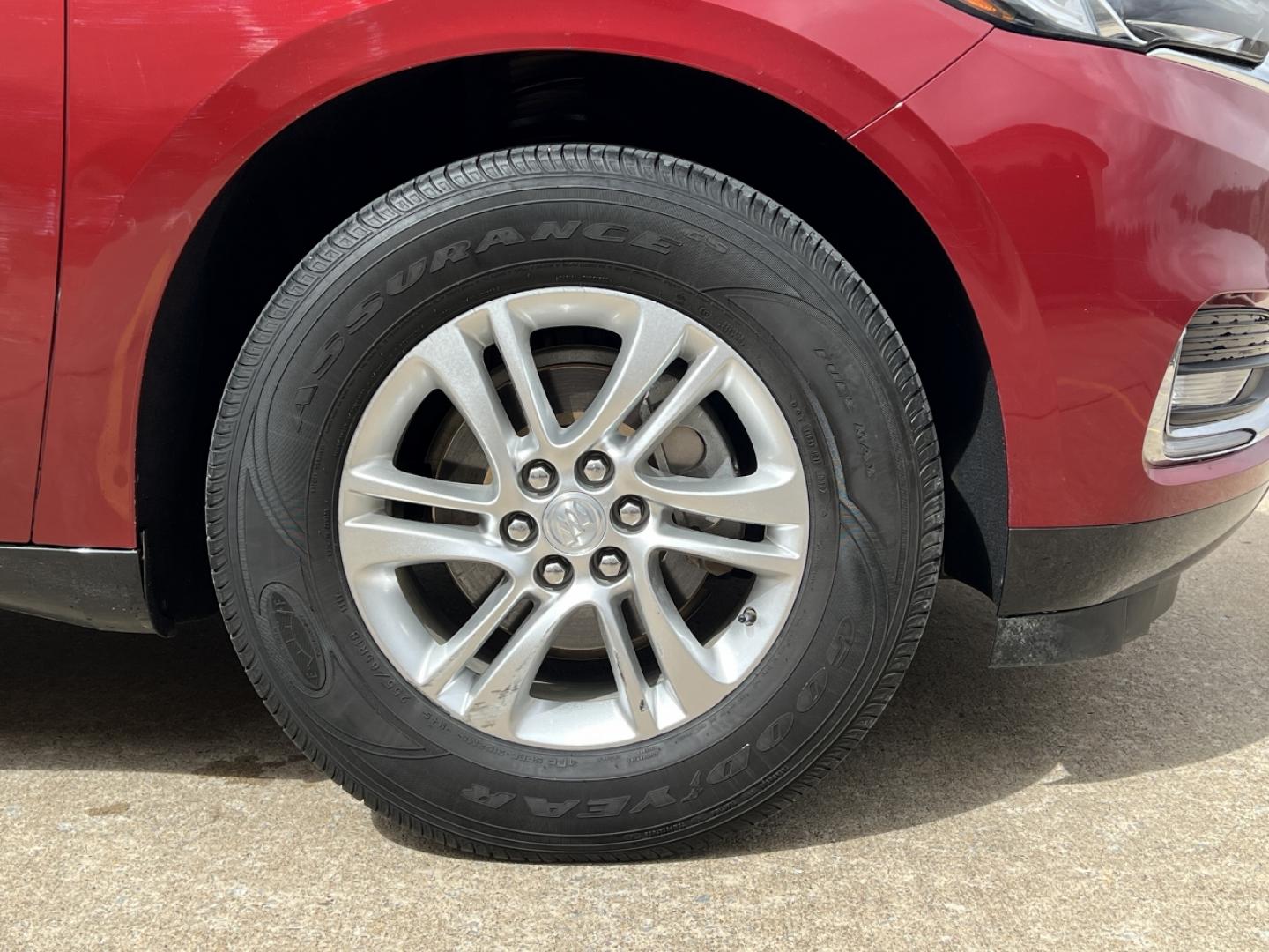 2019 MAROON /Gray Leather BUICK ENCLAVE ESSENCE (5GAERBKWXKJ) with an 3.6L V6 engine, Automatic transmission, located at 2990 Old Orchard Rd., Jackson, MO, 63755, 37.354214, -89.612106 - 2019 Buick Enclave Essence 1-Owner 95xxx miles Front Wheel Drive 3.6L V6 Automatic Leather 3rd Row Navigation Power/Heated Seats Backup Camera Bluetooth Cruise Power Windows/Locks/Mirrors We have financing available and we accept trades! Fill out a credit application on our website or - Photo#42
