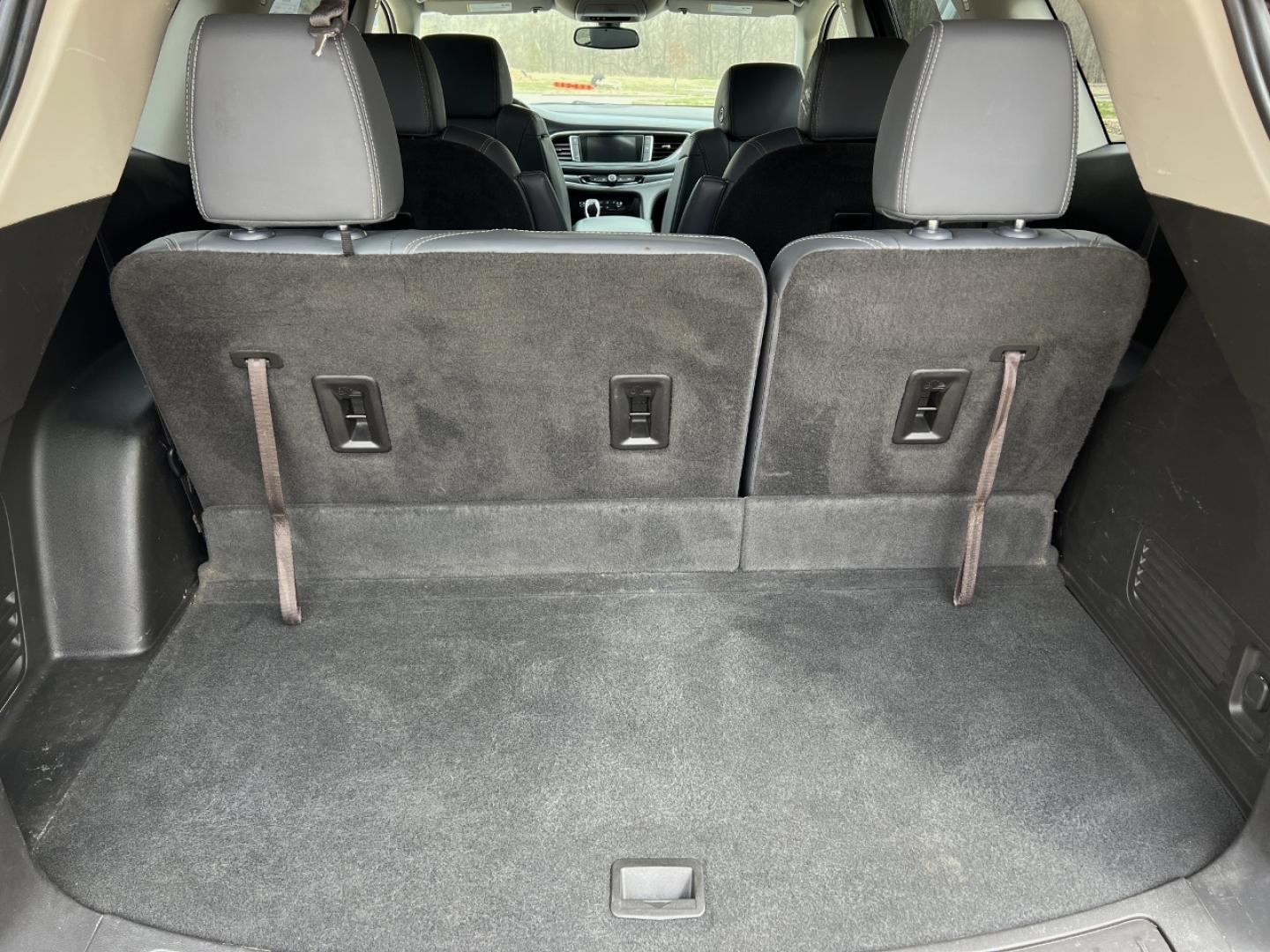 2019 MAROON /Gray Leather BUICK ENCLAVE ESSENCE (5GAERBKWXKJ) with an 3.6L V6 engine, Automatic transmission, located at 2990 Old Orchard Rd., Jackson, MO, 63755, 37.354214, -89.612106 - 2019 Buick Enclave Essence 1-Owner 95xxx miles Front Wheel Drive 3.6L V6 Automatic Leather 3rd Row Navigation Power/Heated Seats Backup Camera Bluetooth Cruise Power Windows/Locks/Mirrors We have financing available and we accept trades! Fill out a credit application on our website or - Photo#21