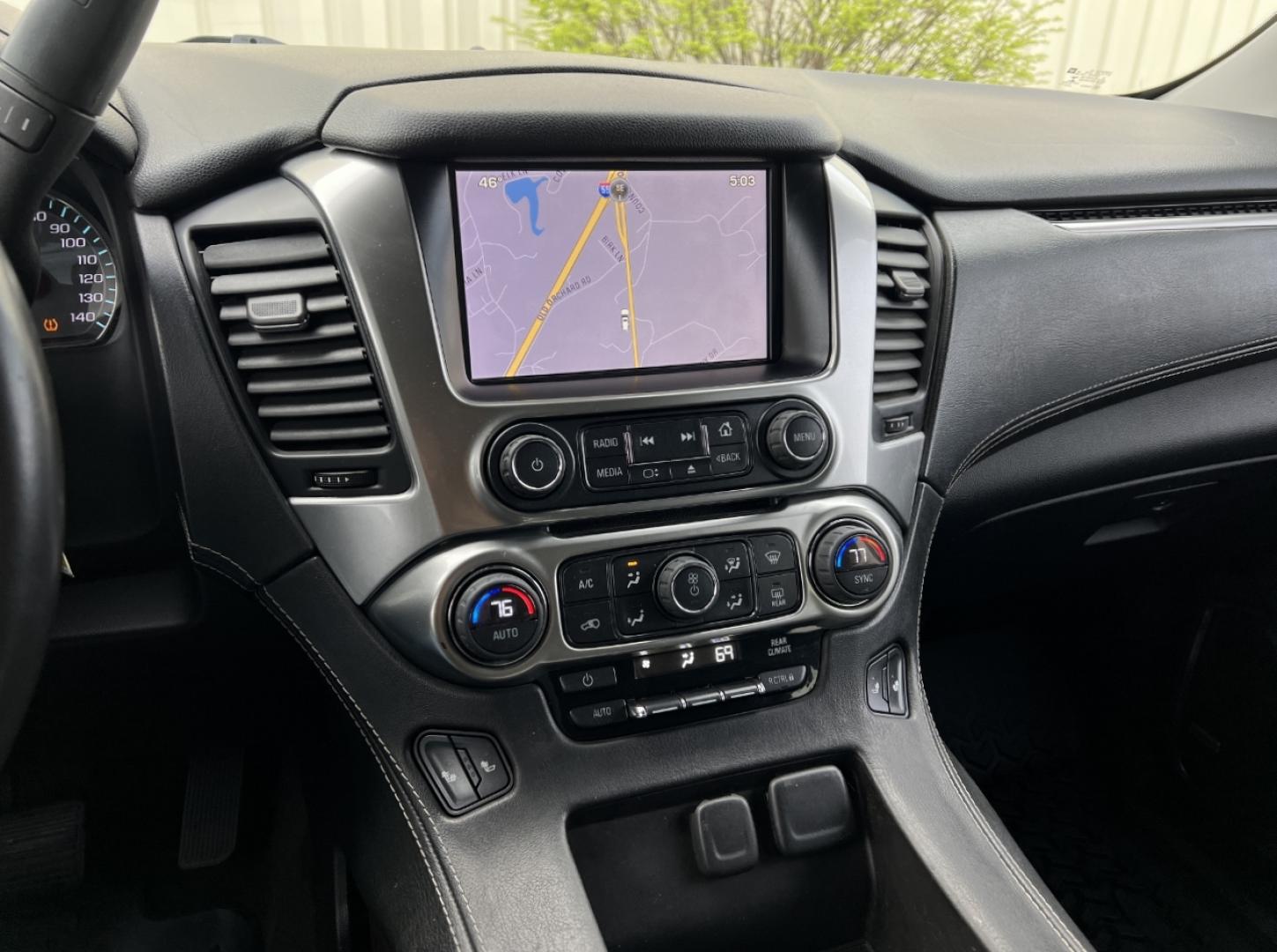 2015 BLACK /Black Leather CHEVROLET TAHOE 1500 LT (1GNSKBKC0FR) with an 5.3L V8 engine, Automatic transmission, located at 2990 Old Orchard Rd., Jackson, MO, 63755, 37.354214, -89.612106 - 2015 Chevrolet Tahoe 1500 LT 111xxx miles 4 Wheel Drive 5.3L V8 Automatic Leather 3rd Row Navigation Backup Camera Power/Heated Seats Bluetooth Remote Start Cruise Power Windows/Locks/Mirrors We have financing available and we accept trades! Fill out a credit application on our website - Photo#27