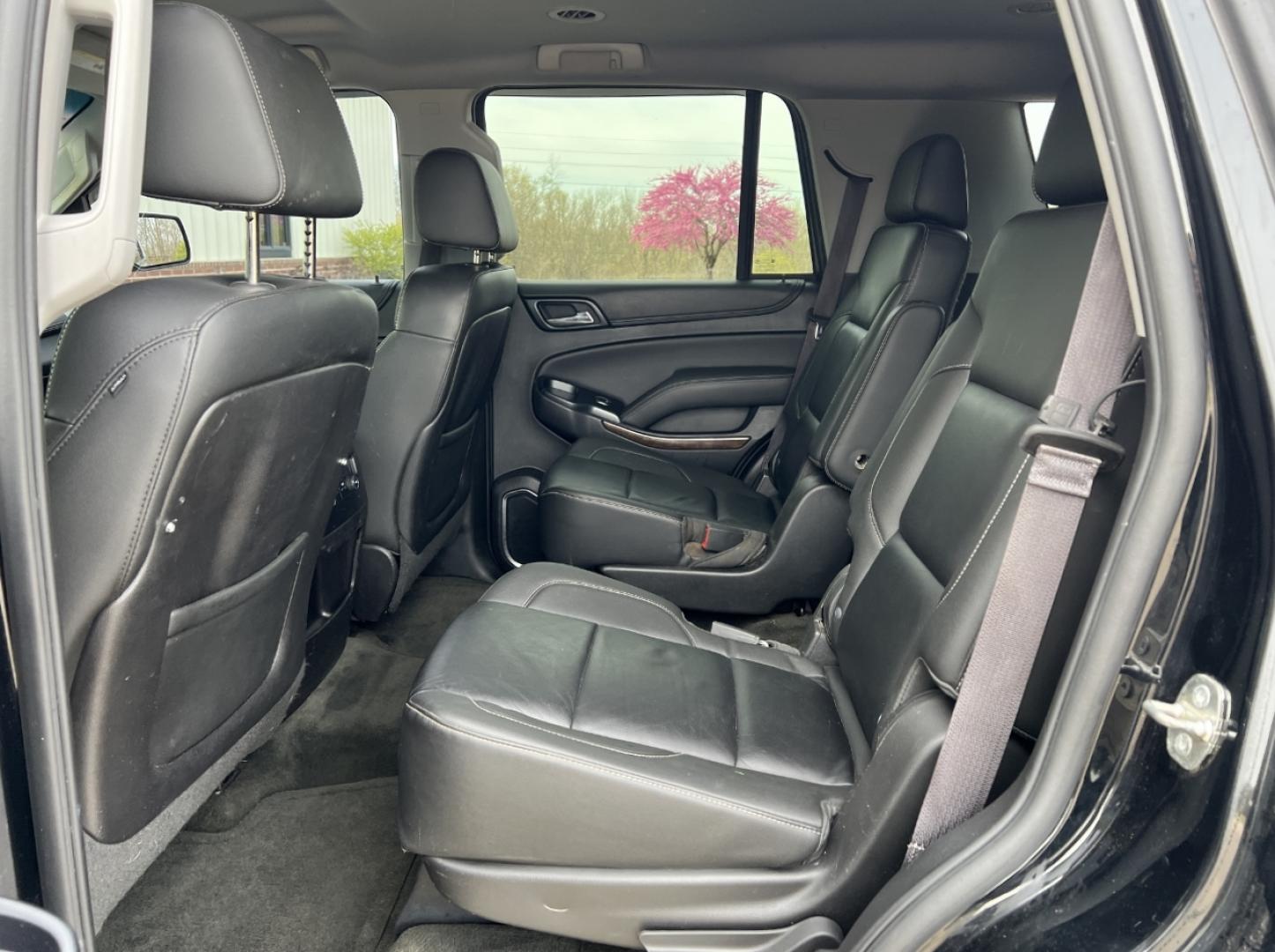 2015 BLACK /Black Leather CHEVROLET TAHOE 1500 LT (1GNSKBKC0FR) with an 5.3L V8 engine, Automatic transmission, located at 2990 Old Orchard Rd., Jackson, MO, 63755, 37.354214, -89.612106 - 2015 Chevrolet Tahoe 1500 LT 111xxx miles 4 Wheel Drive 5.3L V8 Automatic Leather 3rd Row Navigation Backup Camera Power/Heated Seats Bluetooth Remote Start Cruise Power Windows/Locks/Mirrors We have financing available and we accept trades! Fill out a credit application on our website - Photo#19