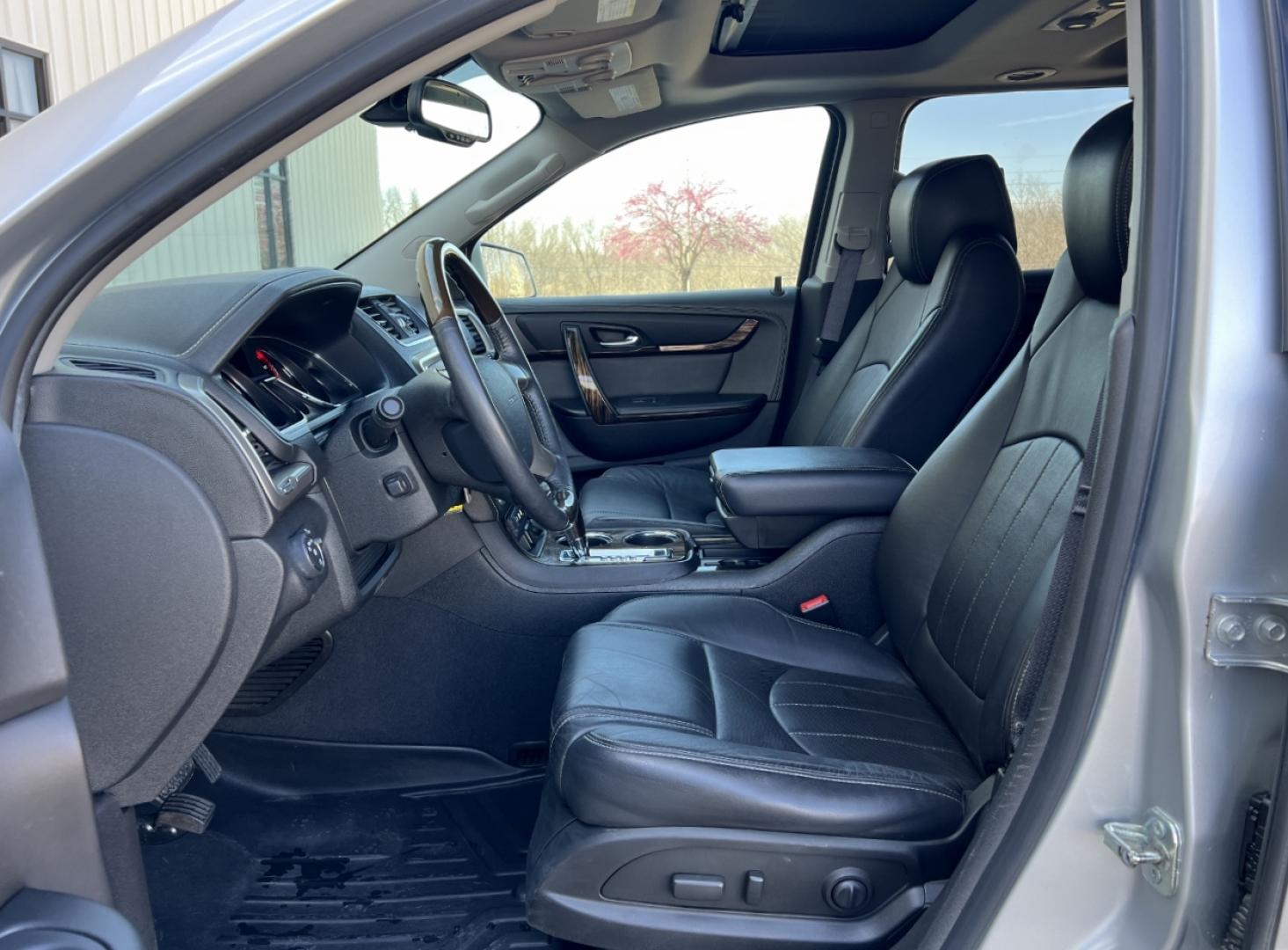 2015 SILVER /Black Leather GMC ACADIA DENALI (1GKKRTKD2FJ) with an 3.6L V6 engine, Automatic transmission, located at 506 S. Kingshighway, Cape Girardeau, MO, 63703, 37.294994, -89.556206 - 2015 GMC Acadia Denali Only 97xxx miles Front Wheel Drive 3.6L V6 Automatic Leather 3rd Row Navigation Rear Entertainment Power/Heated/Cooled Seats Heated Steering Wheel Backup Camera Sunroof Bluetooth Remote Start Cruise Power Windows/Locks/Mirrors We have financing available and w - Photo#17
