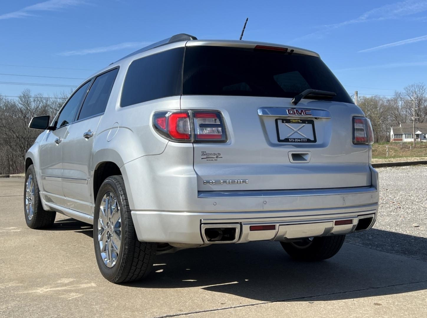 2015 SILVER /Black Leather GMC ACADIA DENALI (1GKKRTKD2FJ) with an 3.6L V6 engine, Automatic transmission, located at 506 S. Kingshighway, Cape Girardeau, MO, 63703, 37.294994, -89.556206 - 2015 GMC Acadia Denali Only 97xxx miles Front Wheel Drive 3.6L V6 Automatic Leather 3rd Row Navigation Rear Entertainment Power/Heated/Cooled Seats Heated Steering Wheel Backup Camera Sunroof Bluetooth Remote Start Cruise Power Windows/Locks/Mirrors We have financing available and w - Photo#13