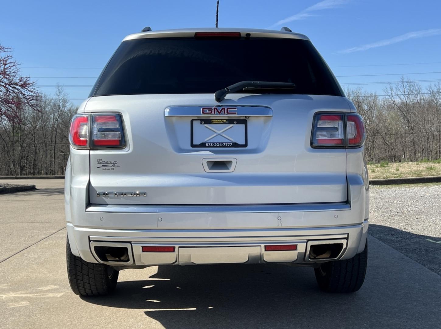 2015 SILVER /Black Leather GMC ACADIA DENALI (1GKKRTKD2FJ) with an 3.6L V6 engine, Automatic transmission, located at 506 S. Kingshighway, Cape Girardeau, MO, 63703, 37.294994, -89.556206 - 2015 GMC Acadia Denali Only 97xxx miles Front Wheel Drive 3.6L V6 Automatic Leather 3rd Row Navigation Rear Entertainment Power/Heated/Cooled Seats Heated Steering Wheel Backup Camera Sunroof Bluetooth Remote Start Cruise Power Windows/Locks/Mirrors We have financing available and w - Photo#14
