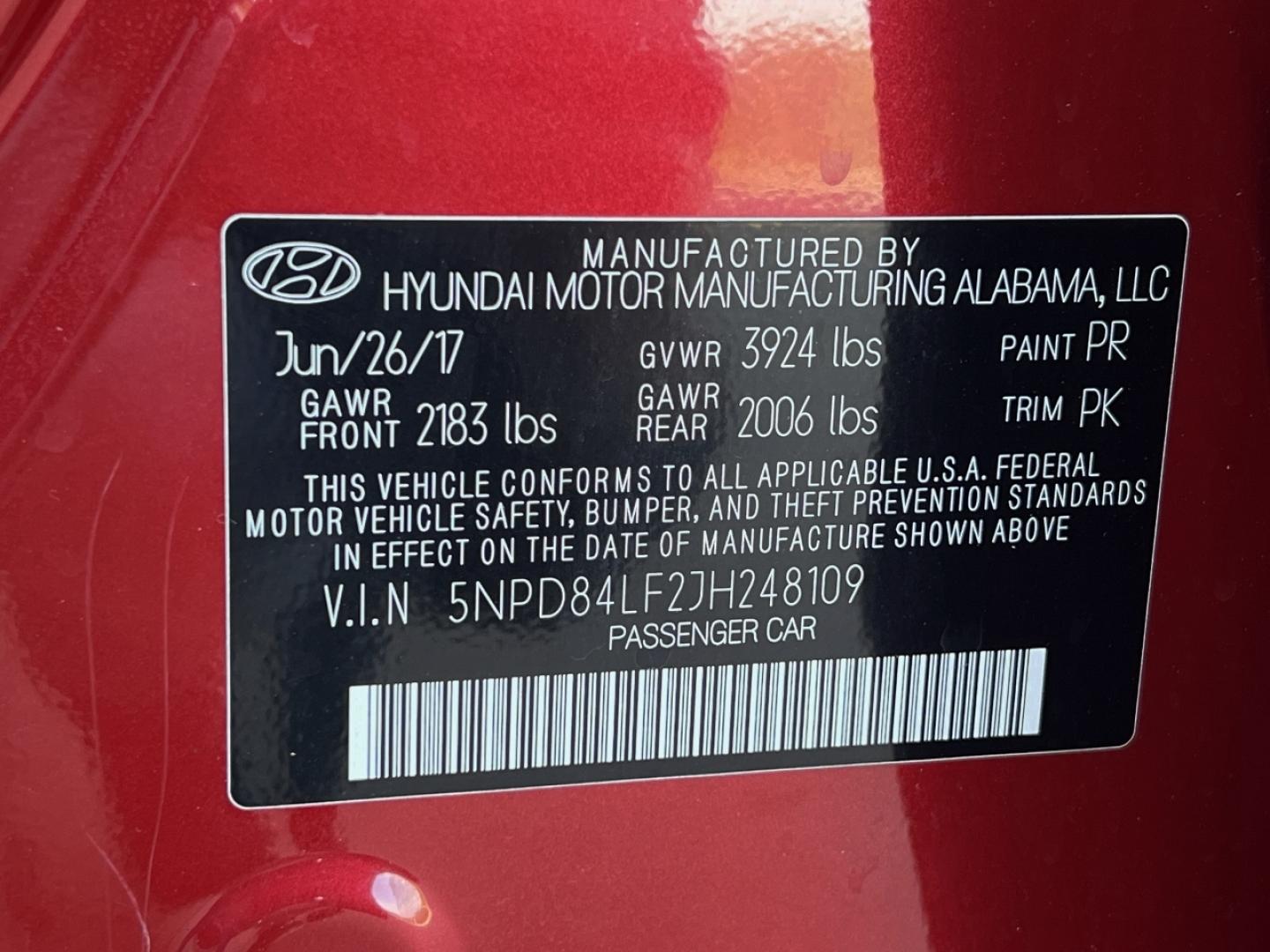 2018 MAROON /Gray Cloth HYUNDAI ELANTRA SEL (5NPD84LF2JH) with an 2.0L 4 Cyl. engine, Automatic transmission, located at 506 S. Kingshighway, Cape Girardeau, MO, 63703, 37.294994, -89.556206 - 2018 Hyundai Elantra SEL 119xxx miles Front Wheel Drive 2.0L 4 Cyl. Automatic Navigation Bluetooth Cruise Power Windows/Locks/Mirrors We have financing available and we accept trades! Fill out a credit application on our website or come by today! If you have any questions, give us a call a - Photo#44