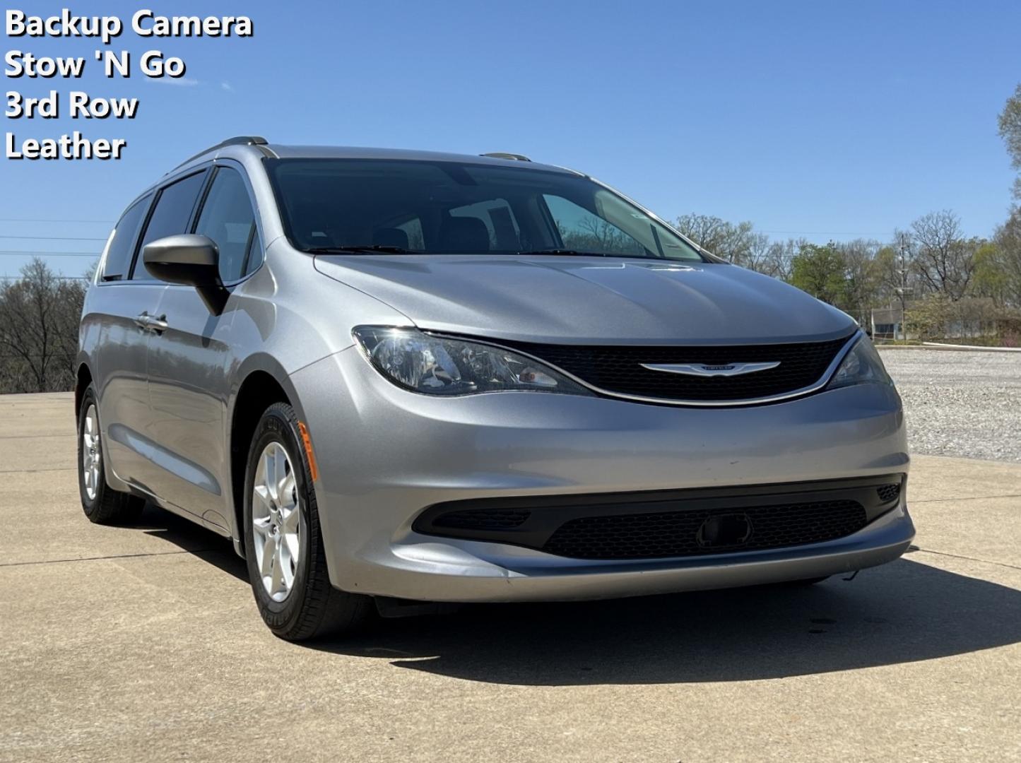 2021 SILVER /Black Leather CHRYSLER VOYAGER LXI (2C4RC1DG9MR) with an 3.6L V6 engine, Automatic transmission, located at 506 S. Kingshighway, Cape Girardeau, MO, 63703, 37.294994, -89.556206 - 2021 Chrysler Voyager LXI 115xxx miles Front Wheel Drive 3.6L V6 Automatic Leather 3rd Row Stow 'N Go Backup Camera Power Driver Seat Bluetooth Remote Start Cruise Power Windows/Locks/Mirrors We have financing available and we accept trades! Fill out a credit application on our website - Photo#0