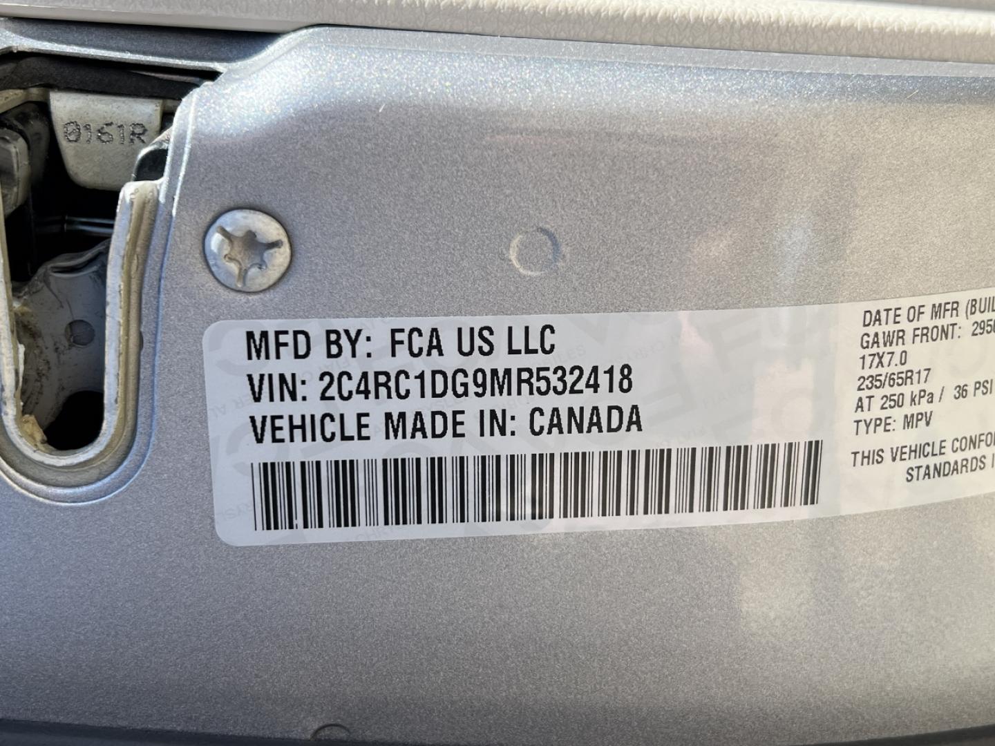 2021 SILVER /Black Leather CHRYSLER VOYAGER LXI (2C4RC1DG9MR) with an 3.6L V6 engine, Automatic transmission, located at 506 S. Kingshighway, Cape Girardeau, MO, 63703, 37.294994, -89.556206 - 2021 Chrysler Voyager LXI 115xxx miles Front Wheel Drive 3.6L V6 Automatic Leather 3rd Row Stow 'N Go Backup Camera Power Driver Seat Bluetooth Remote Start Cruise Power Windows/Locks/Mirrors We have financing available and we accept trades! Fill out a credit application on our website - Photo#51