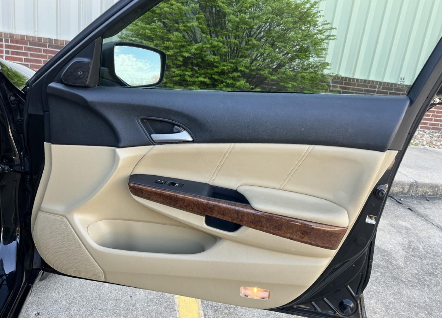 2012 BLACK /Tan Leather HONDA ACCORD EXL (1HGCP2F81CA) with an 2.4L 4 Cyl. engine, Automatic transmission, located at 506 S. Kingshighway, Cape Girardeau, MO, 63703, 37.294994, -89.556206 - 2012 Honda Accord EX-L 189xxx miles Front Wheel Drive 2.4L 4 Cyl. Automatic Leather Power Driver Seat Heated Seats Sunroof Cruise Power Windows/Locks/Mirrors We have financing available and we accept trades! Fill out a credit application on our website or come by today! If you have any q - Photo#14