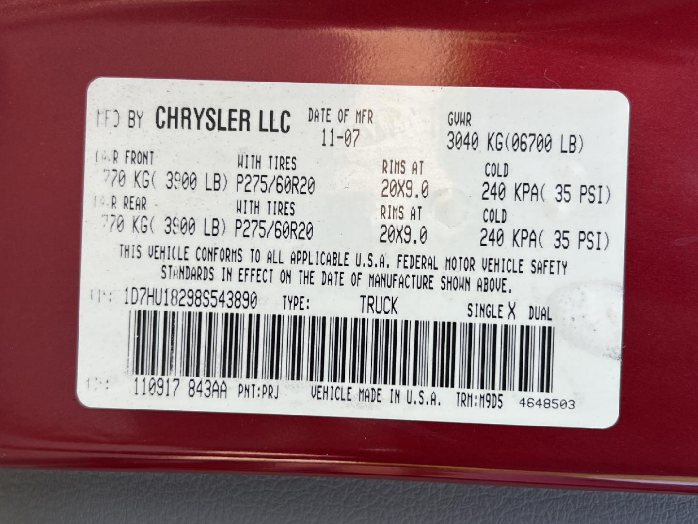 2008 RED /Gray Cloth DODGE RAM 1500 BIG HORN (1D7HU18298S) with an 5.7L V8 HEMI engine, Automatic transmission, located at 506 S. Kingshighway, Cape Girardeau, MO, 63703, (573) 235-5000, 37.294994, -89.556206 - 2008 Dodge Ram 1500 Big Horn 143xxx miles 4x4 5.7L V8 HEMI Automatic Power Driver Seat Cruise Remote Start Power Windows/Locks/Mirrors We have financing available and we accept trades! Fill out a credit application on our website or come by today! If you have any questions, give us a call - Photo#44