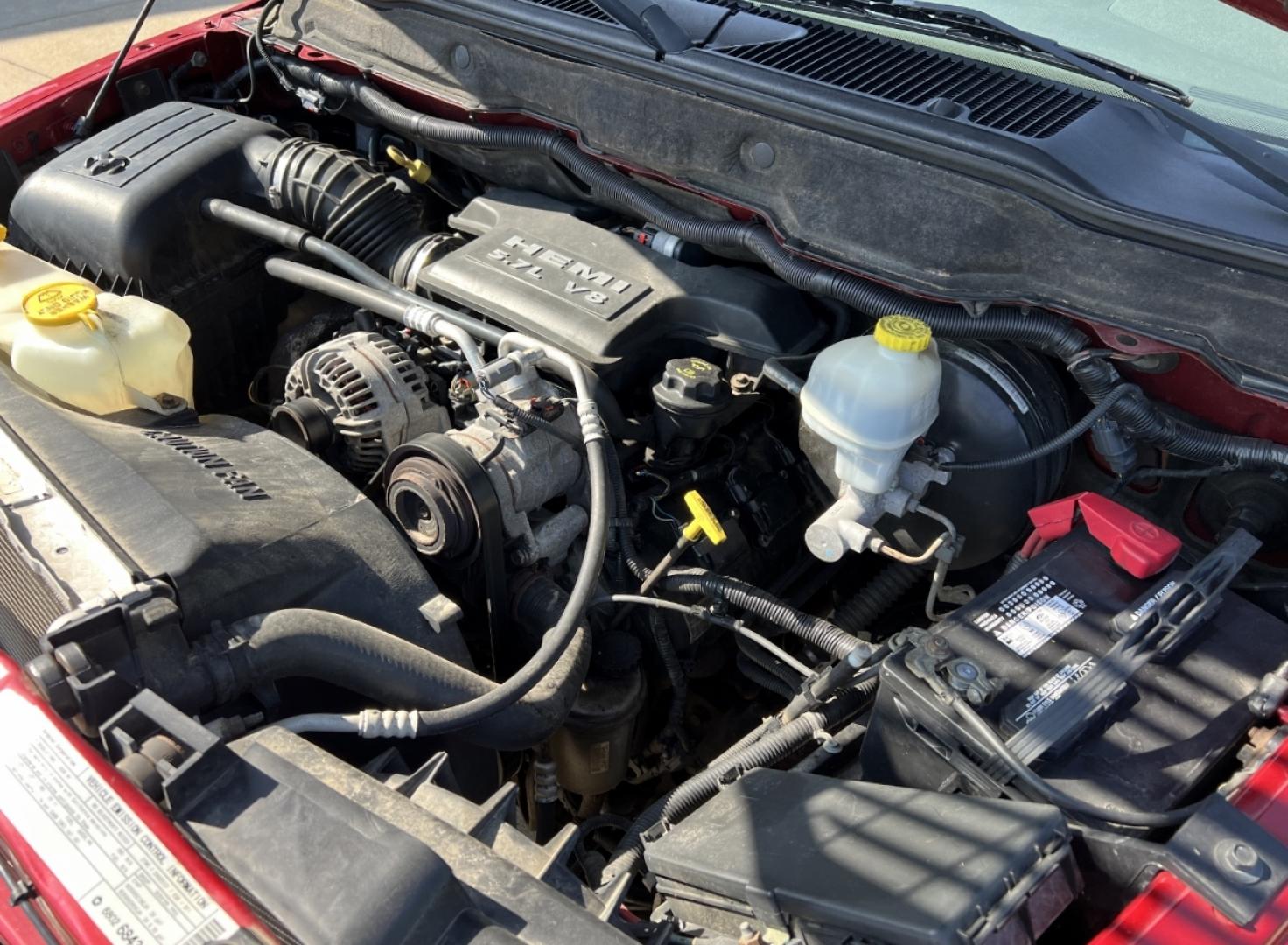 2008 RED /Gray Cloth DODGE RAM 1500 BIG HORN (1D7HU18298S) with an 5.7L V8 HEMI engine, Automatic transmission, located at 506 S. Kingshighway, Cape Girardeau, MO, 63703, (573) 235-5000, 37.294994, -89.556206 - 2008 Dodge Ram 1500 Big Horn 143xxx miles 4x4 5.7L V8 HEMI Automatic Power Driver Seat Cruise Remote Start Power Windows/Locks/Mirrors We have financing available and we accept trades! Fill out a credit application on our website or come by today! If you have any questions, give us a call - Photo#30