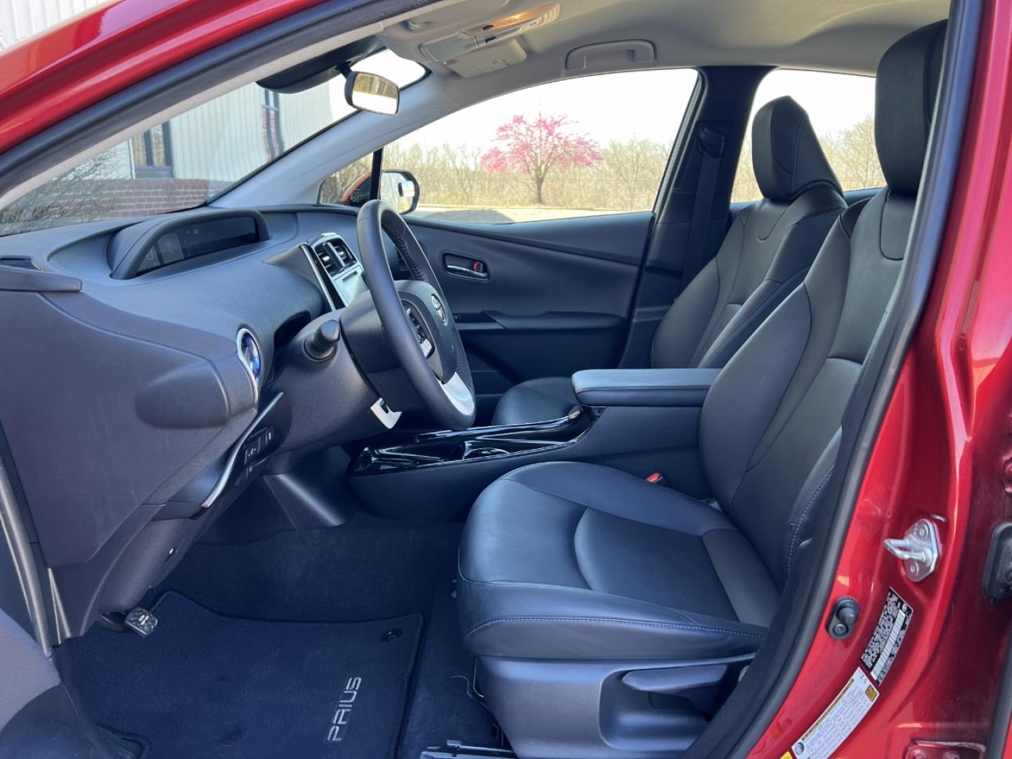 2017 RED /Black Leather Toyota Prius Three (JTDKARFUXH3) with an 1.8L 4 Cyl. HYBRID engine, CVT transmission, located at 2990 Old Orchard Rd., Jackson, MO, 63755, 37.354214, -89.612106 - 2017 Toyota Prius Three Local 1-Owner Only 62xxx miles Front Wheel Drive 1.8L 4 Cyl. Hybrid Automatic Leather Navigation Backup Camera Bluetooth Cruise Power Windows/Locks/Mirrors We have financing available and we accept trades! Fill out a credit application on our website or come by to - Photo#12