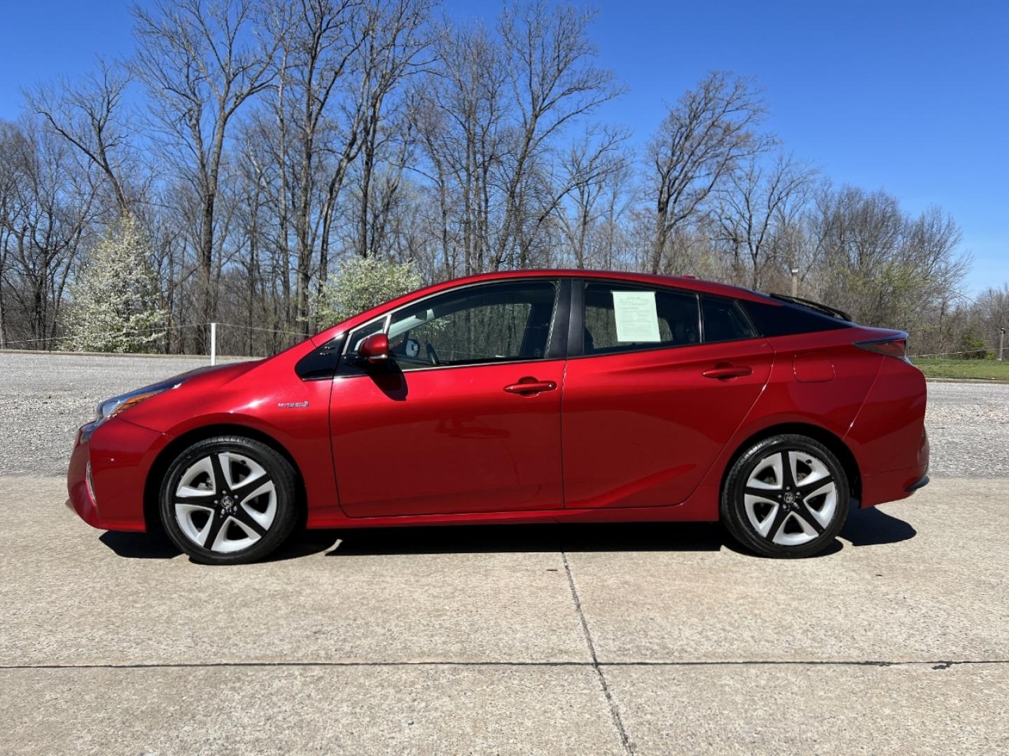 2017 RED /Black Leather Toyota Prius Three (JTDKARFUXH3) with an 1.8L 4 Cyl. HYBRID engine, CVT transmission, located at 2990 Old Orchard Rd., Jackson, MO, 63755, 37.354214, -89.612106 - 2017 Toyota Prius Three Local 1-Owner Only 62xxx miles Front Wheel Drive 1.8L 4 Cyl. Hybrid Automatic Leather Navigation Backup Camera Bluetooth Cruise Power Windows/Locks/Mirrors We have financing available and we accept trades! Fill out a credit application on our website or come by to - Photo#5