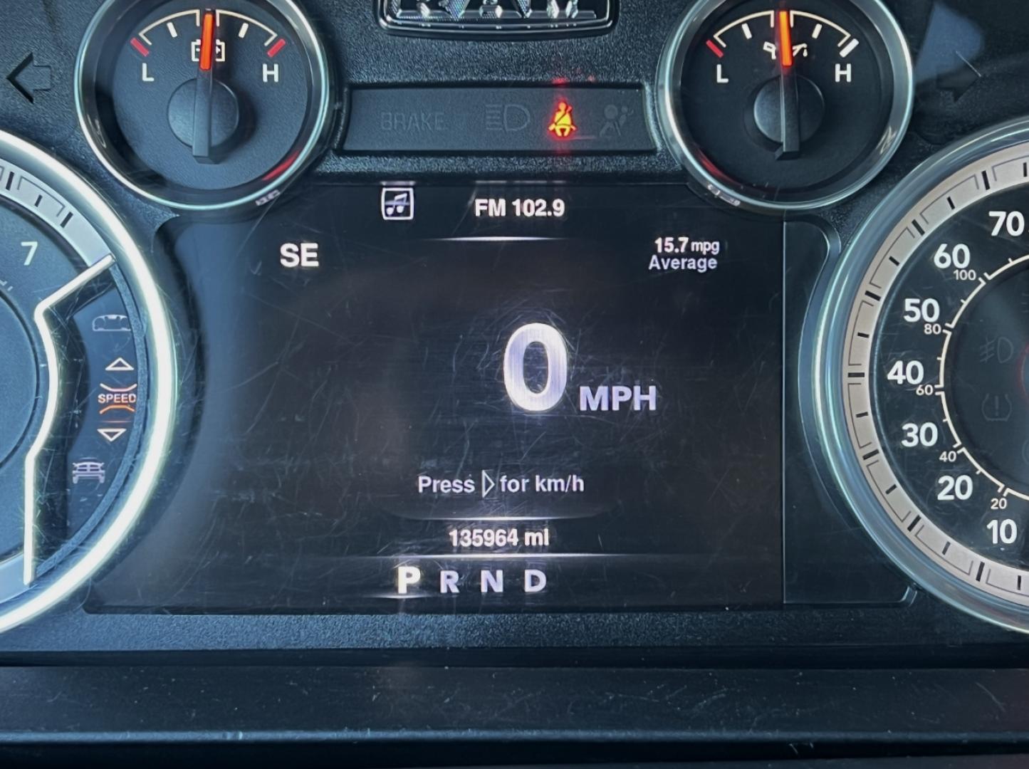 2016 SILVER /Gray Cloth RAM 1500 SLT (1C6RR7TT7GS) with an 5.7L engine, Automatic transmission, located at 2990 Old Orchard Rd., Jackson, MO, 63755, 37.354214, -89.612106 - Photo#21